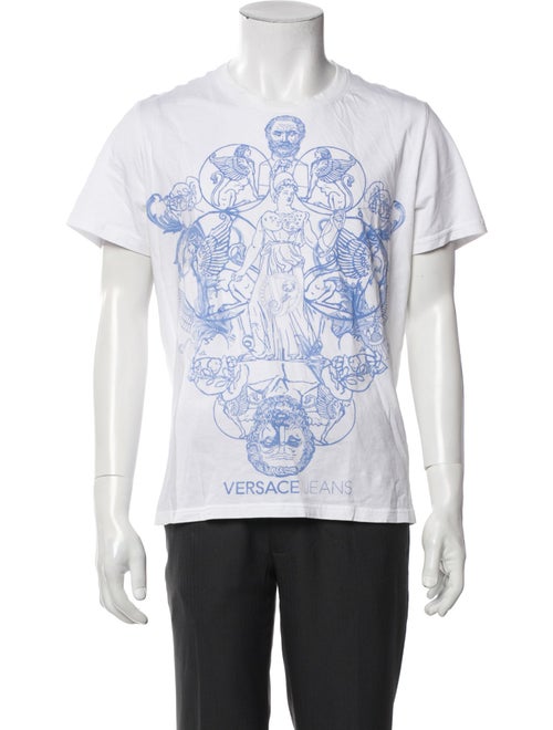 Versace Jeans Graphic Print Short Sleeve Shirt