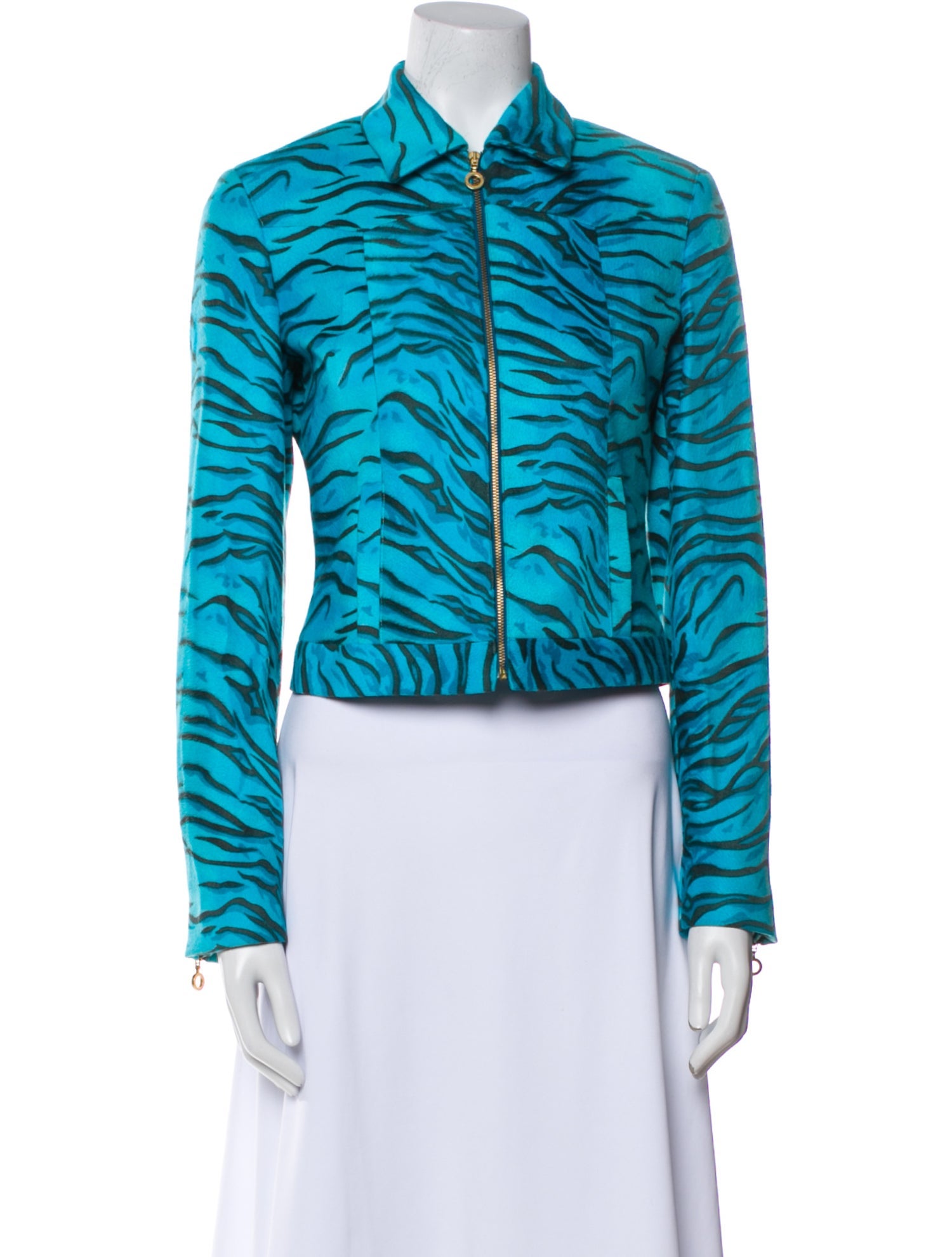 Versace Jeans Animal Print Jacket