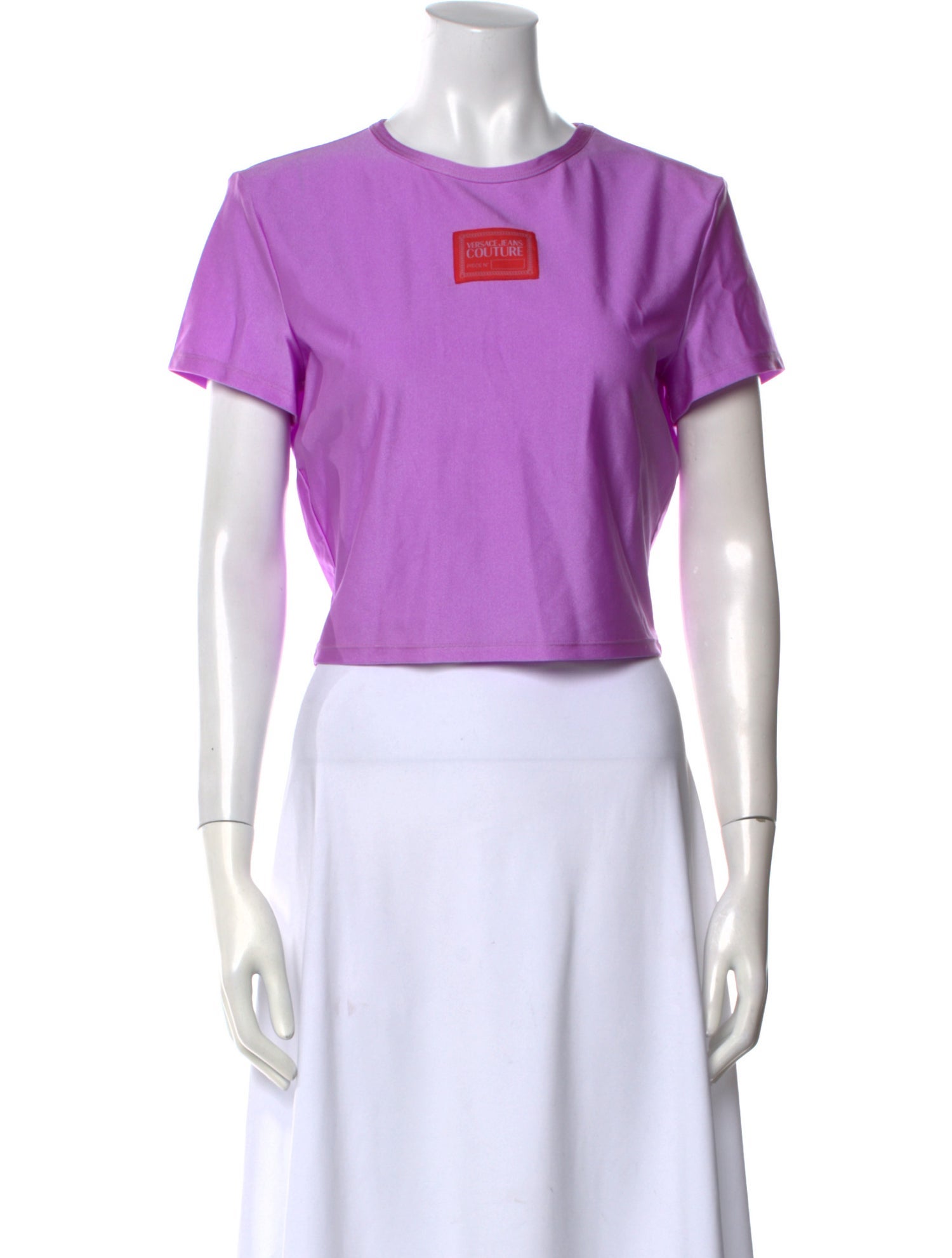 Versace Jeans Couture Graphic Print Crew Neck T-Shirt