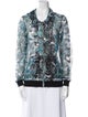 Versace Jeans Floral Print Evening Jacket