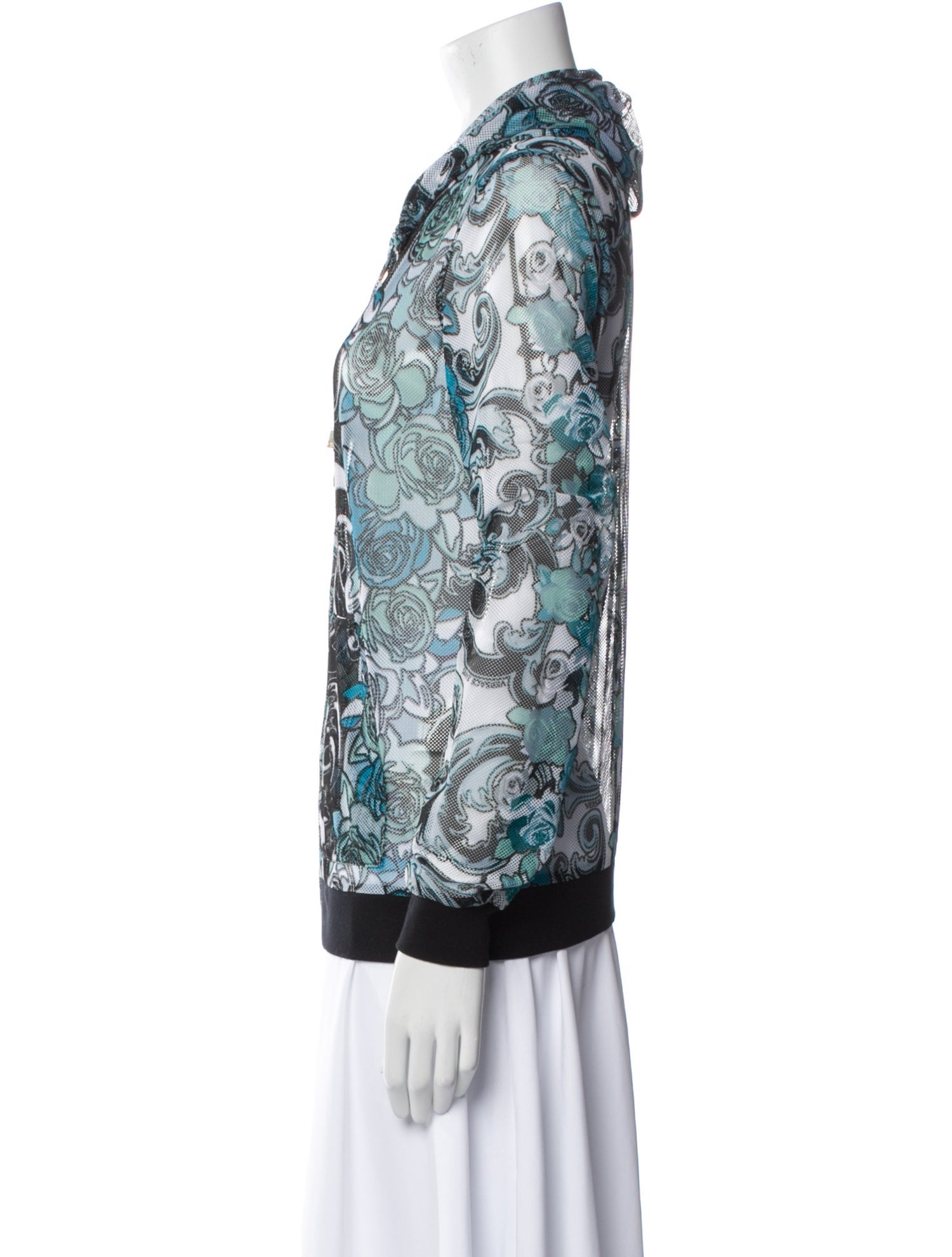 Versace Jeans Floral Print Evening Jacket