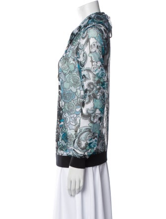 Versace Jeans Floral Print Evening Jacket