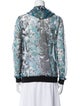 Versace Jeans Floral Print Evening Jacket