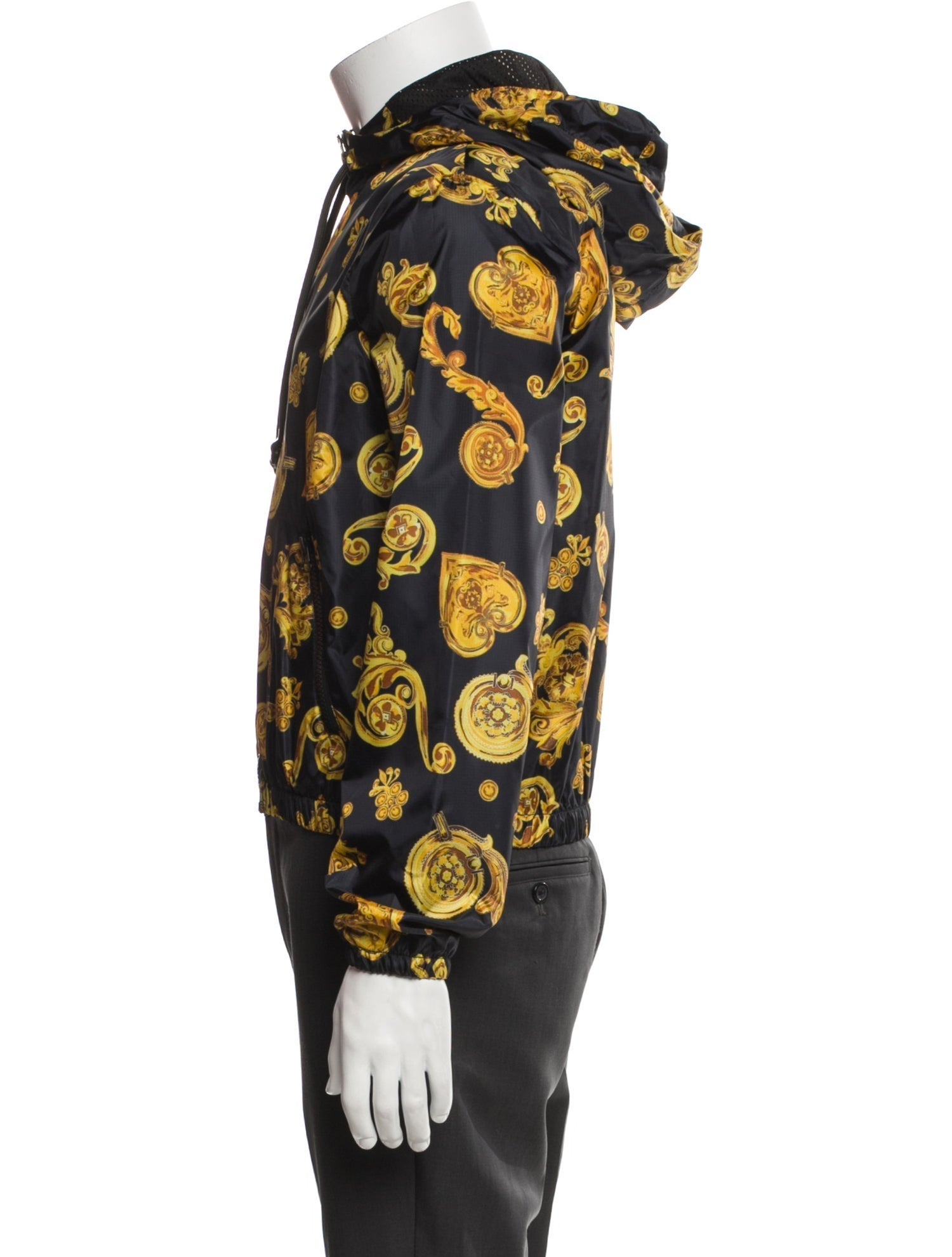 Versace Jeans Printed Windbreaker