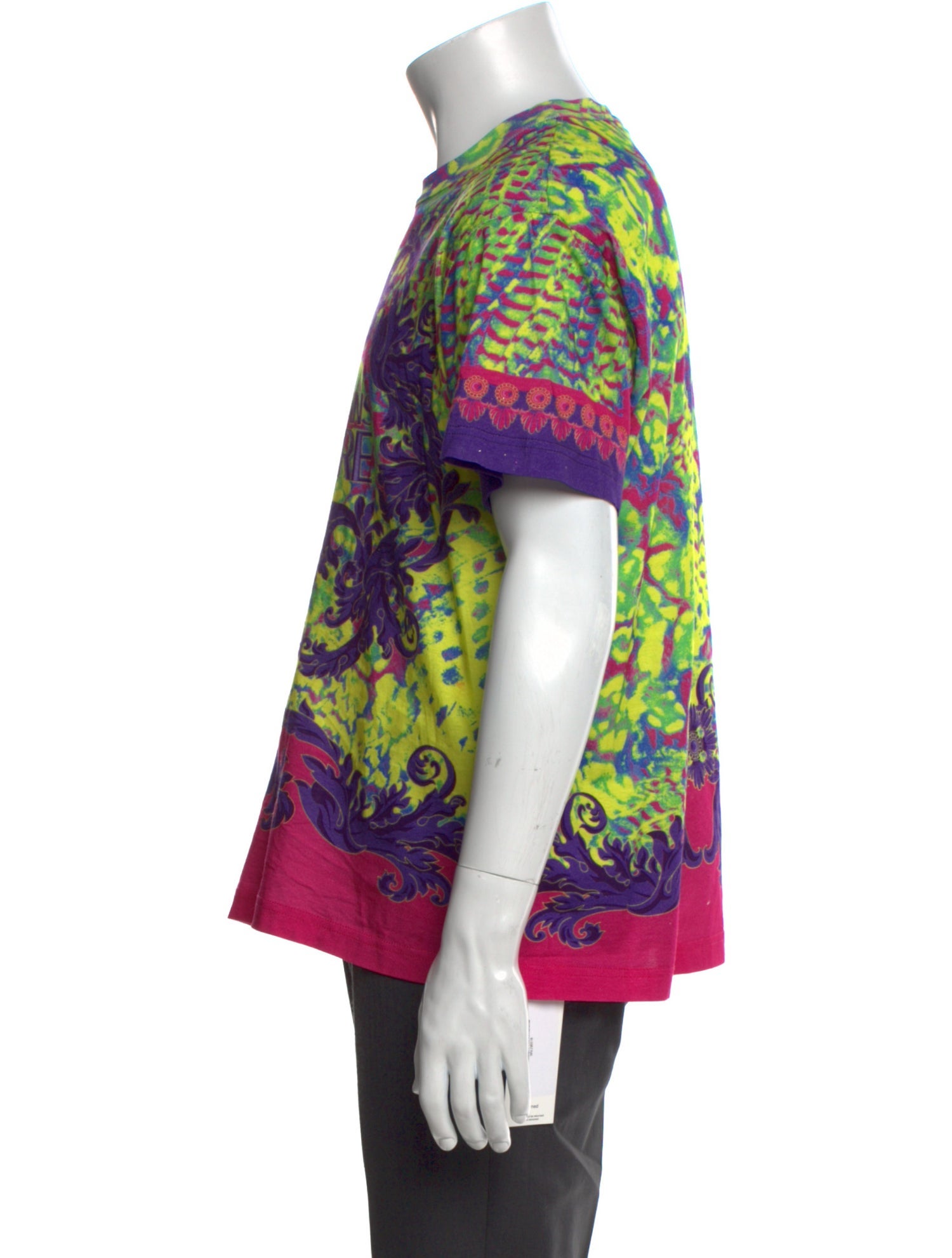 Versace Jeans Printed Crew Neck T-Shirt