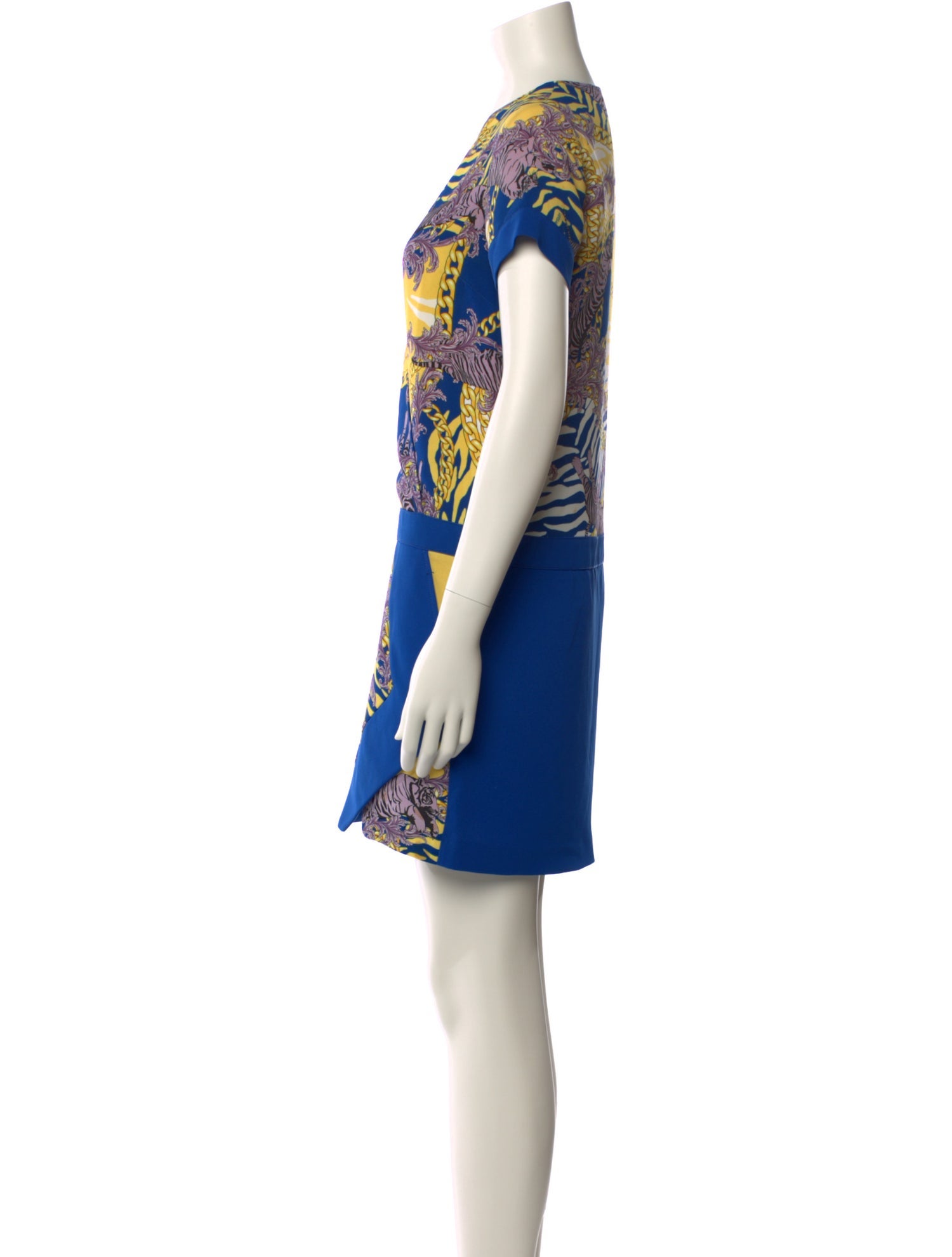 Versace Jeans Printed Mini Dress