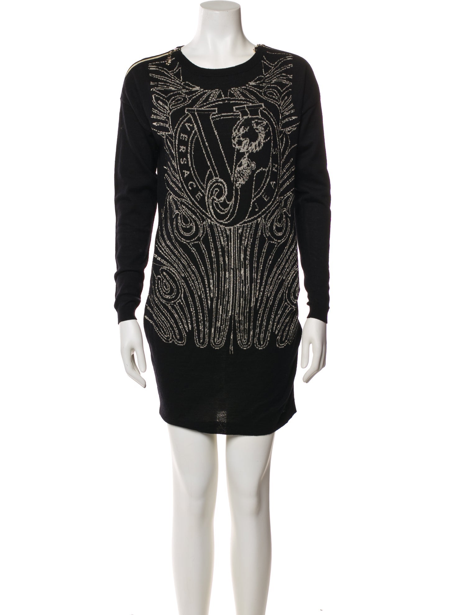 Versace Jeans Wool Mini Dress w/ Tags