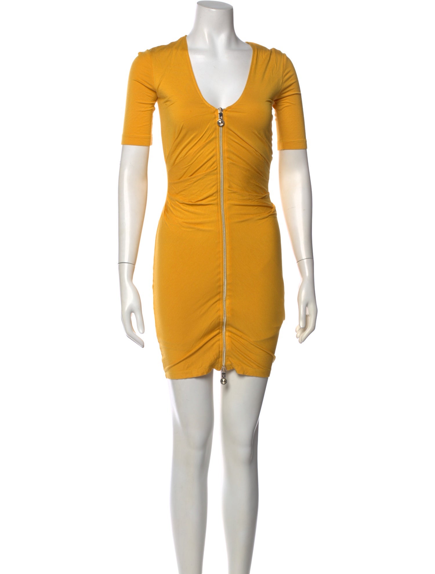 Versace Jeans V-Neck Mini Dress