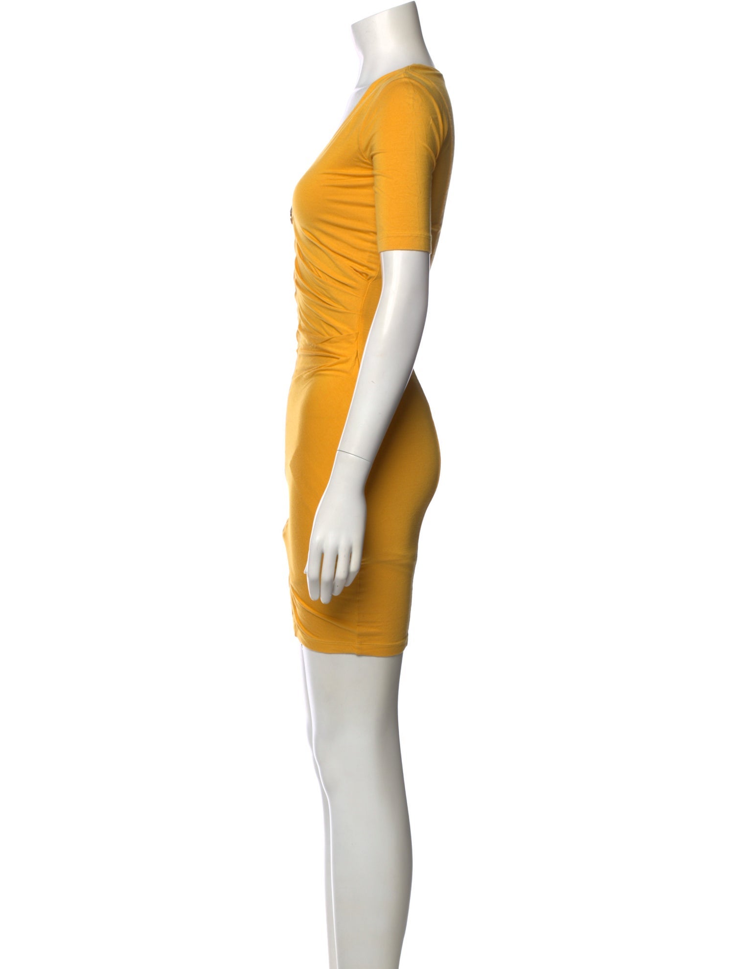 Versace Jeans V-Neck Mini Dress