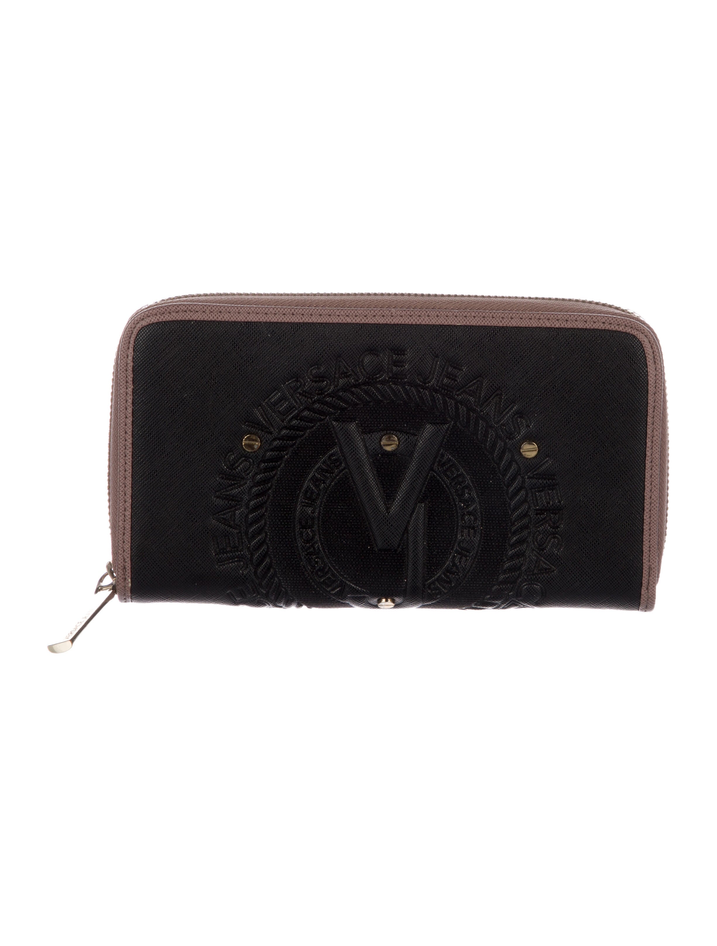 Versace Jeans Leather Continental Wallet