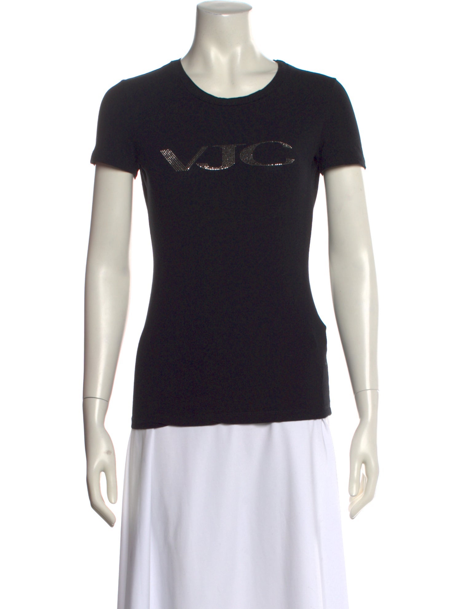 Versace Jeans Graphic Print Crew Neck T-Shirt