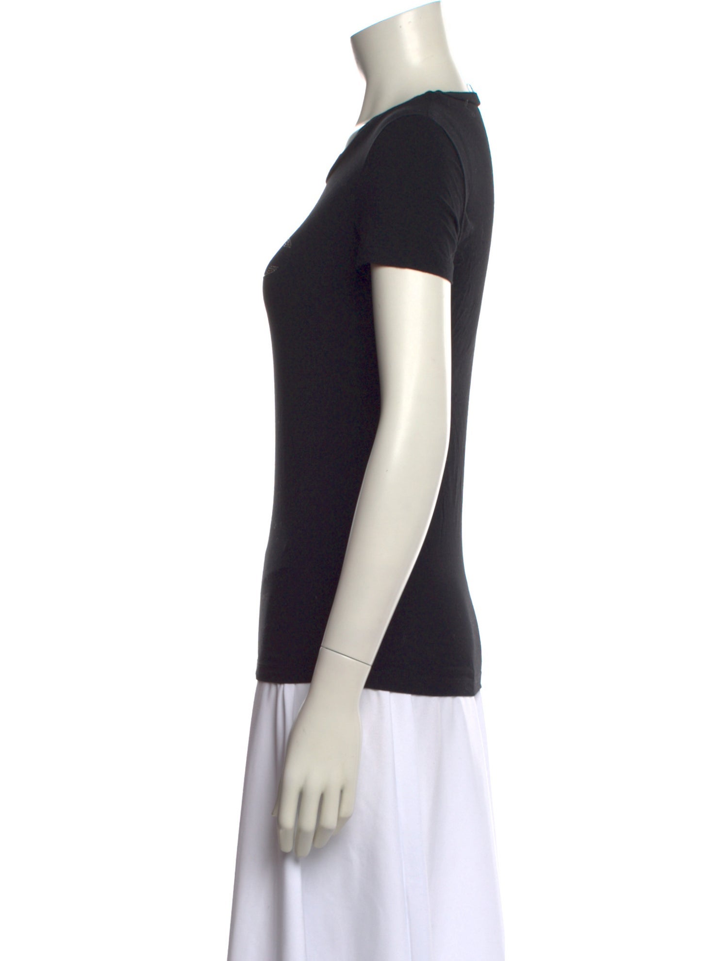 Versace Jeans Graphic Print Crew Neck T-Shirt