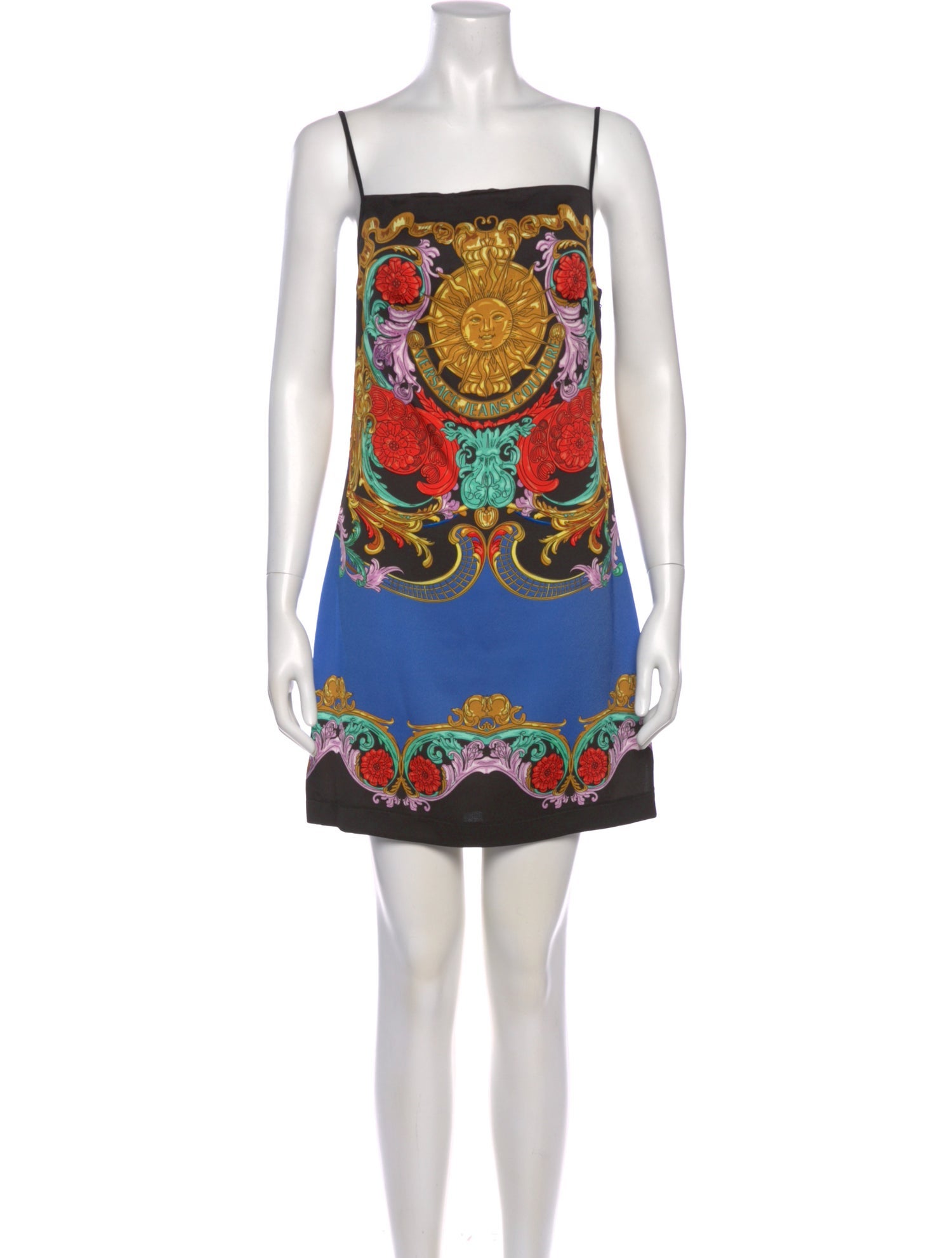 Versace Jeans Printed Mini Dress