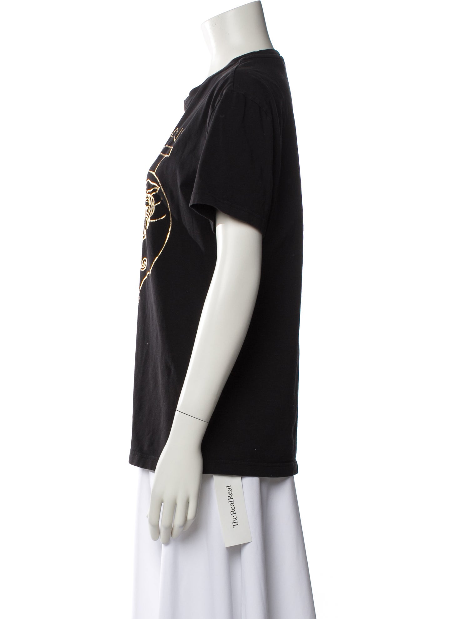 Versace Jeans Graphic Print Crew Neck T-Shirt