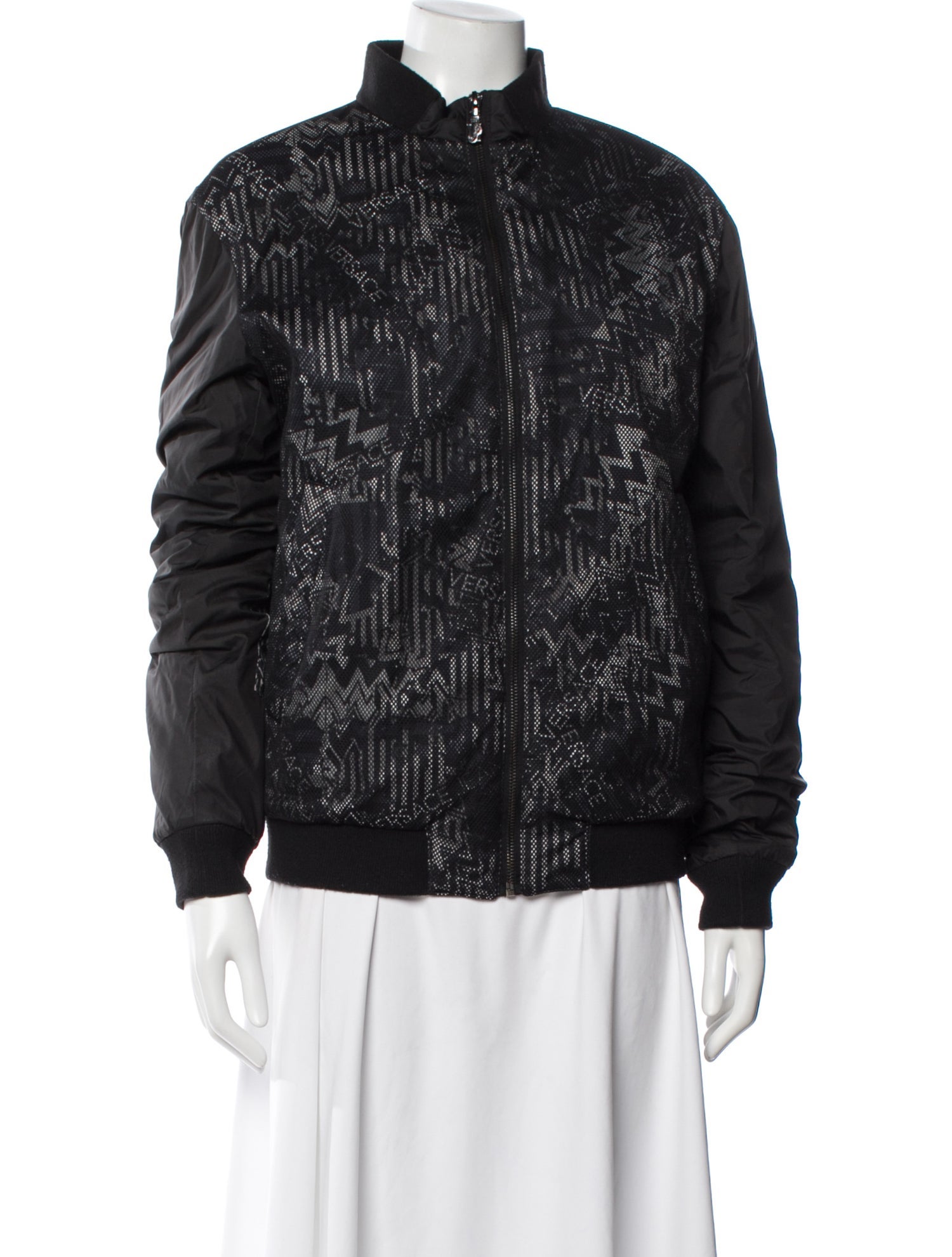 Versace Jeans Printed Bomber Jacket