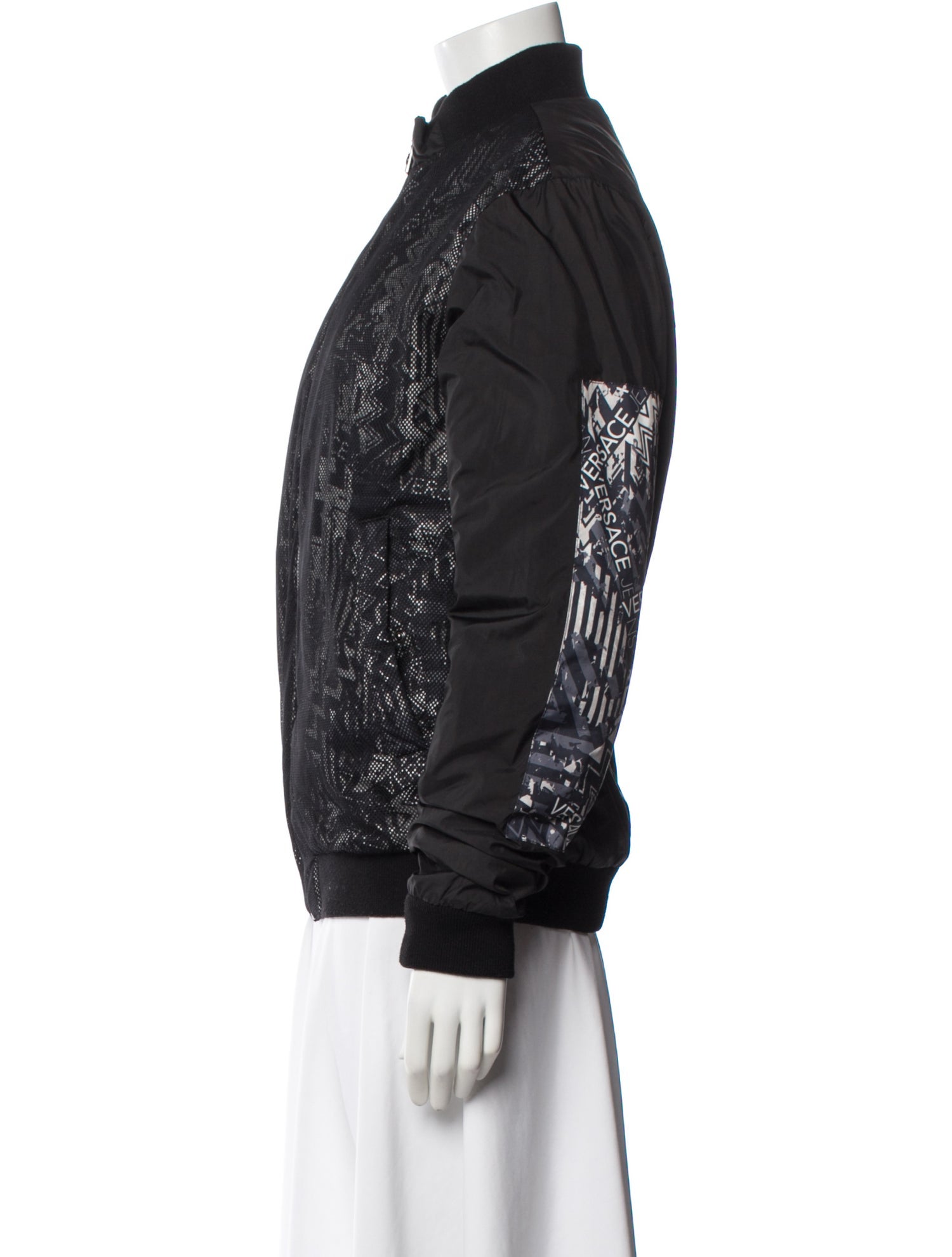 Versace Jeans Printed Bomber Jacket