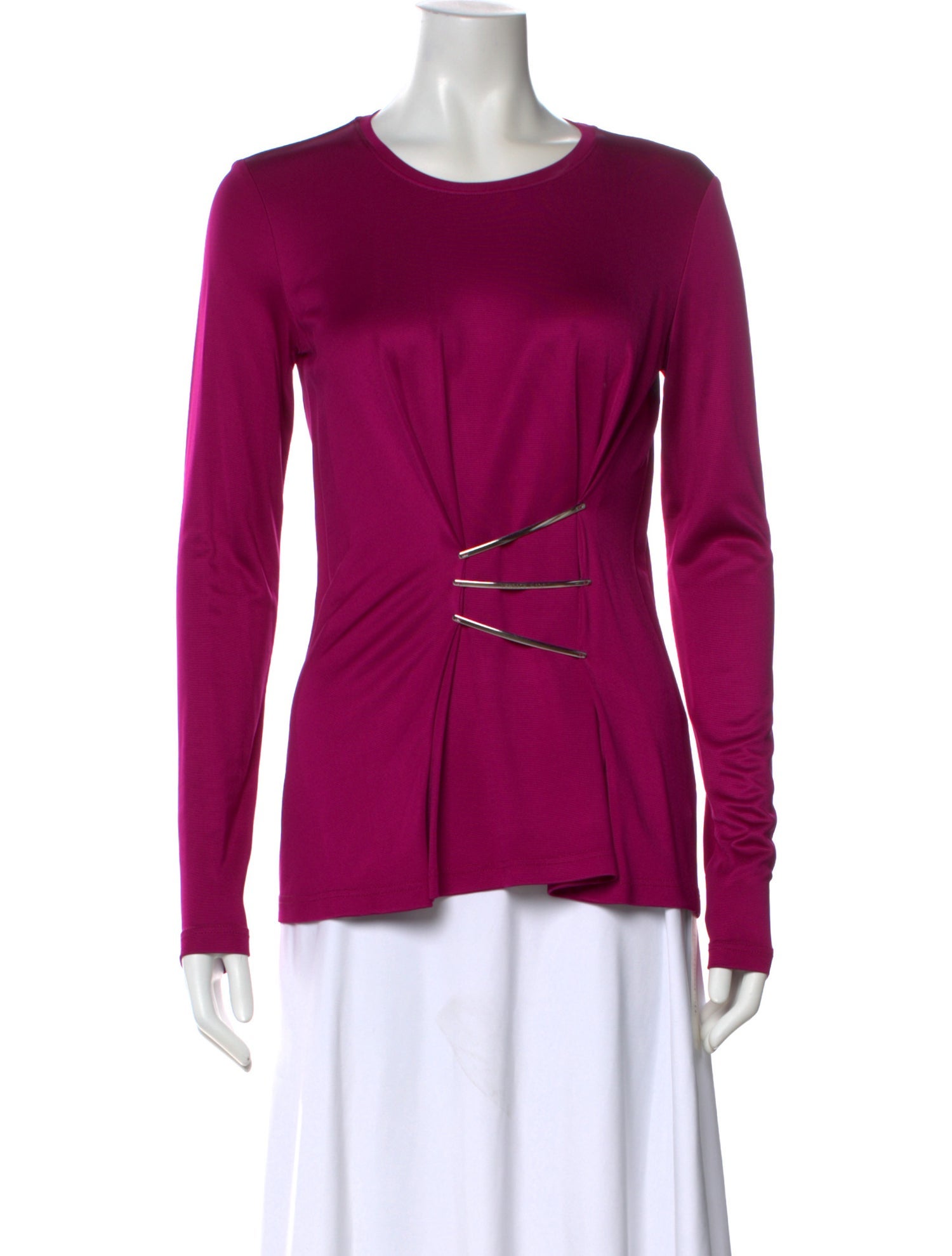 Versace Jeans Crew Neck Long Sleeve Top