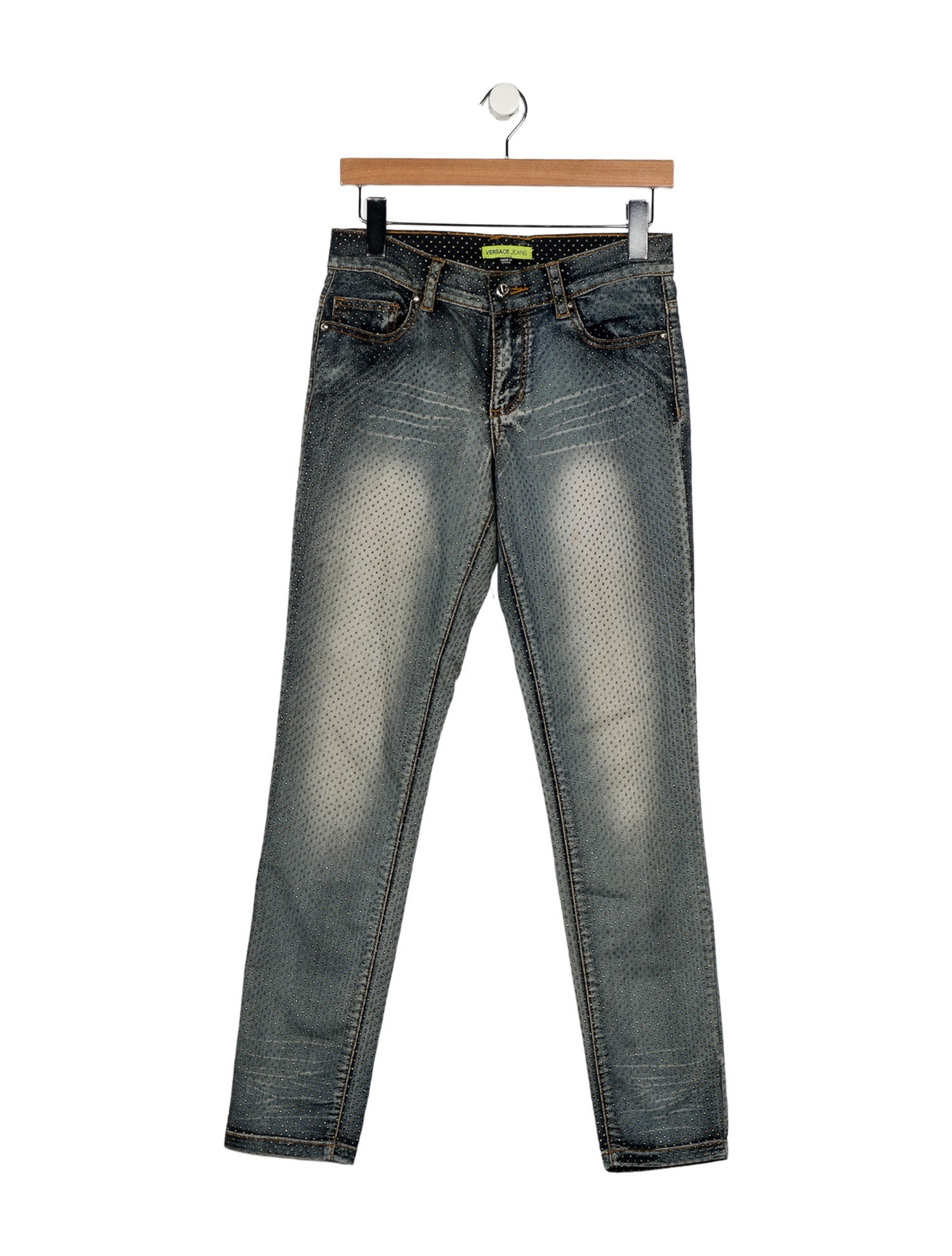 Versace Jeans Mid-Rise Skinny Leg Jeans