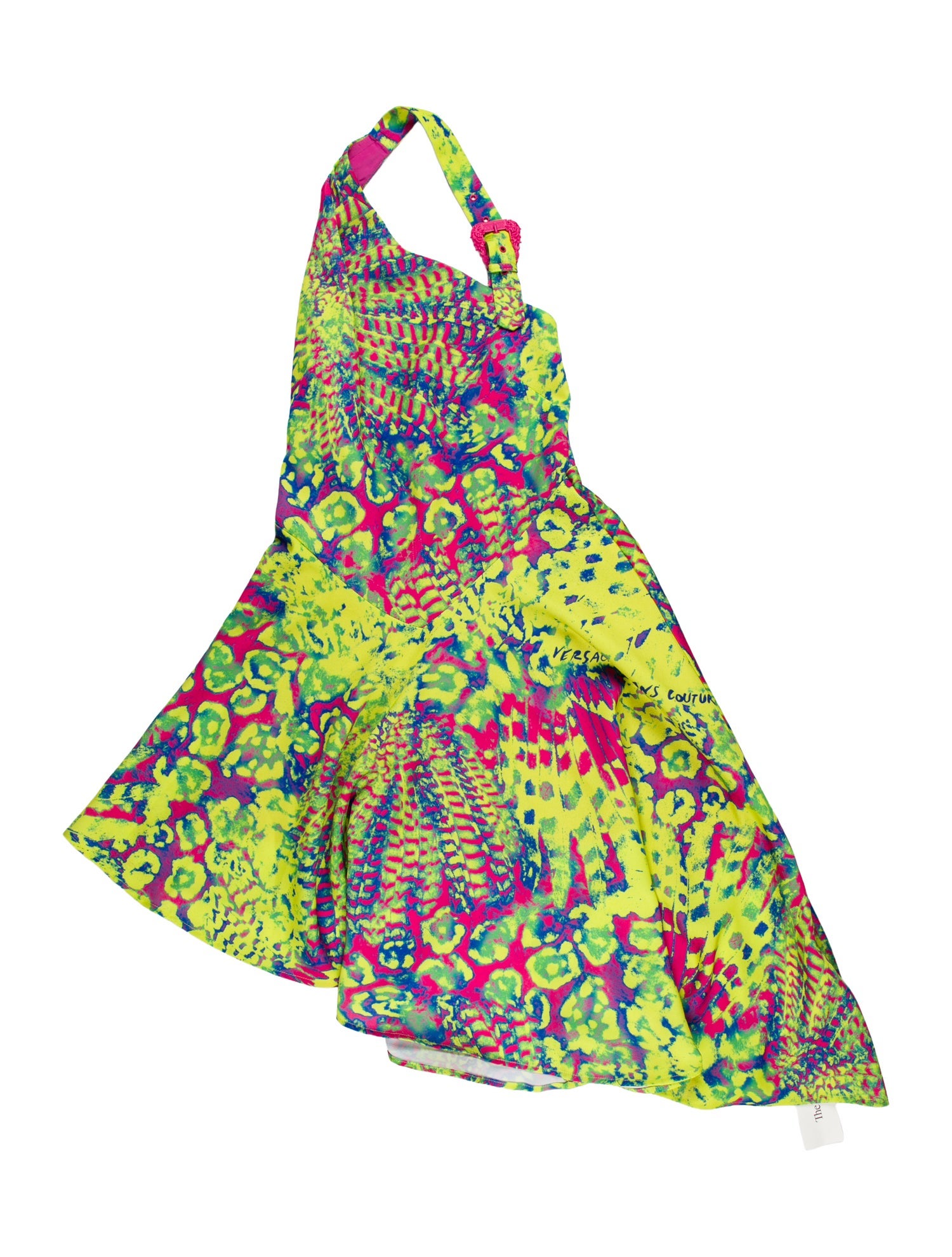 Versace Jeans Printed Midi Length Dress