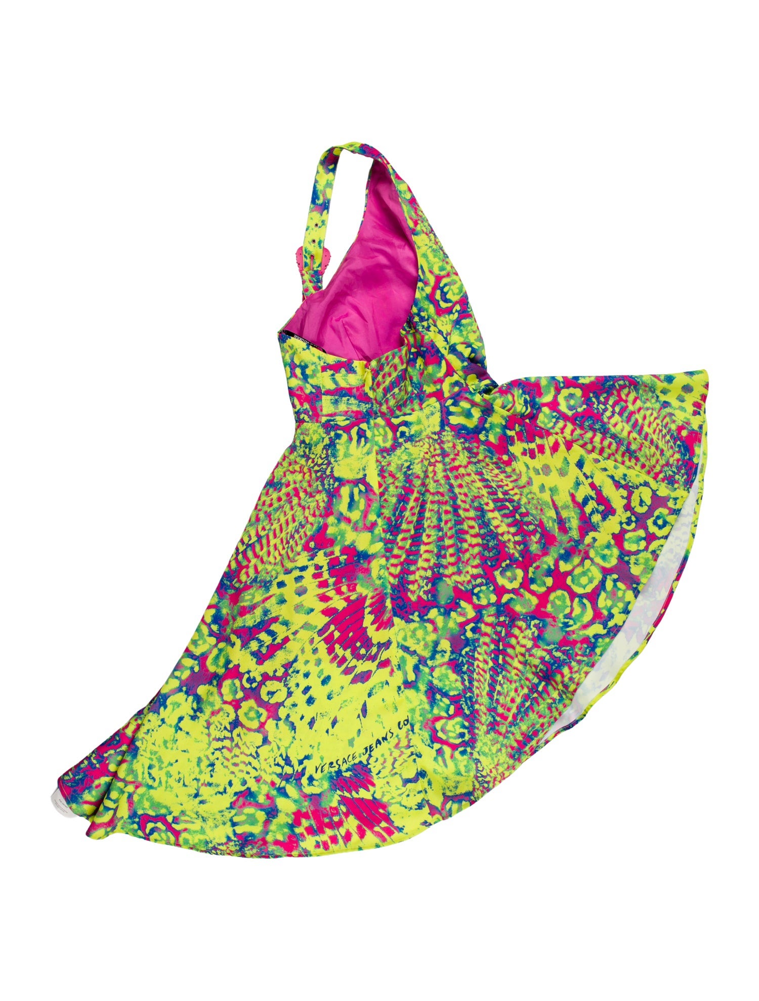 Versace Jeans Printed Midi Length Dress