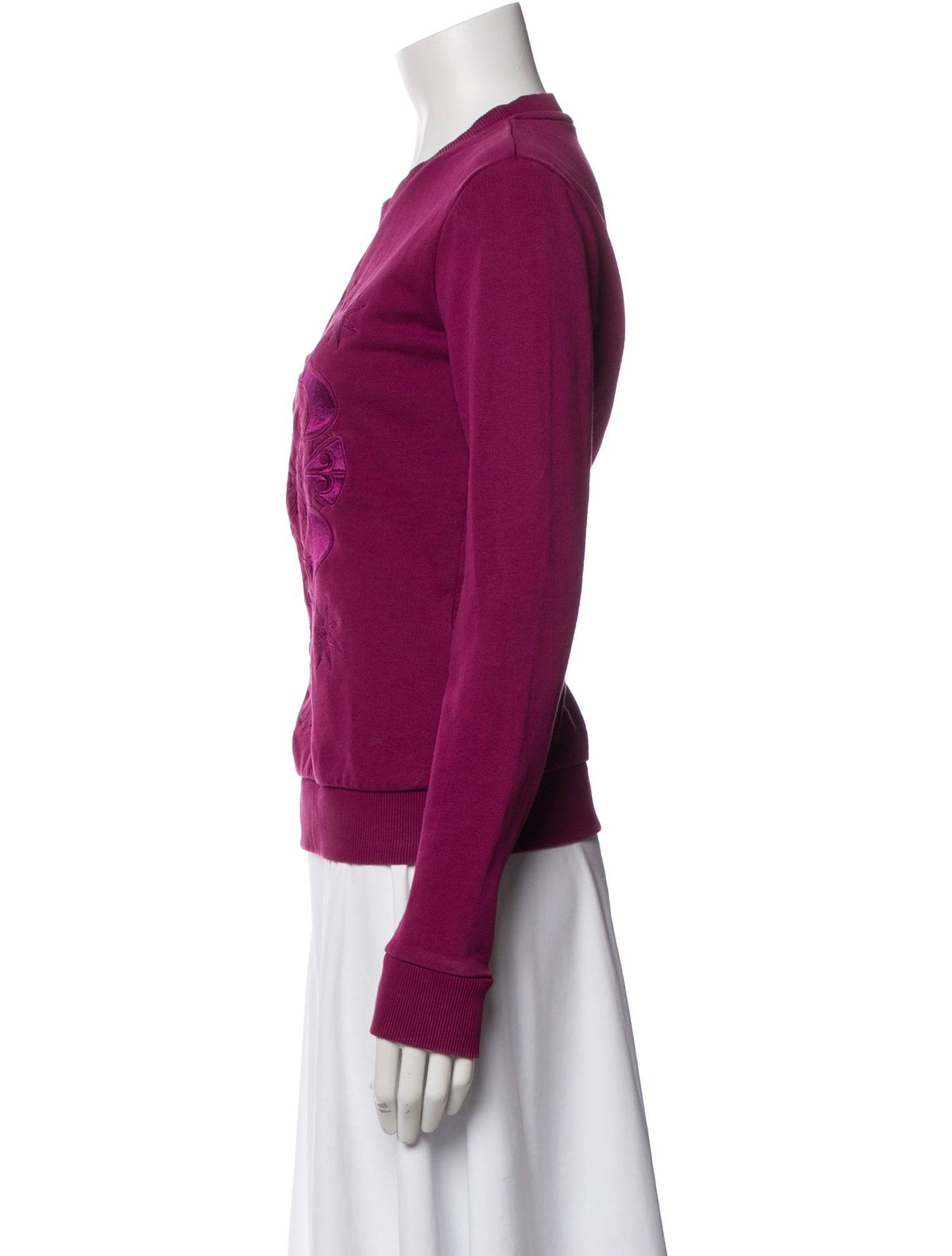 Versace Jeans Graphic Print Crew Neck Sweatshirt