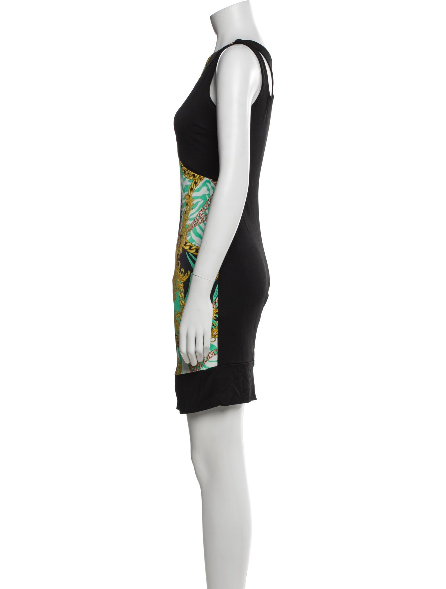 Versace Jeans Printed Mini Dress