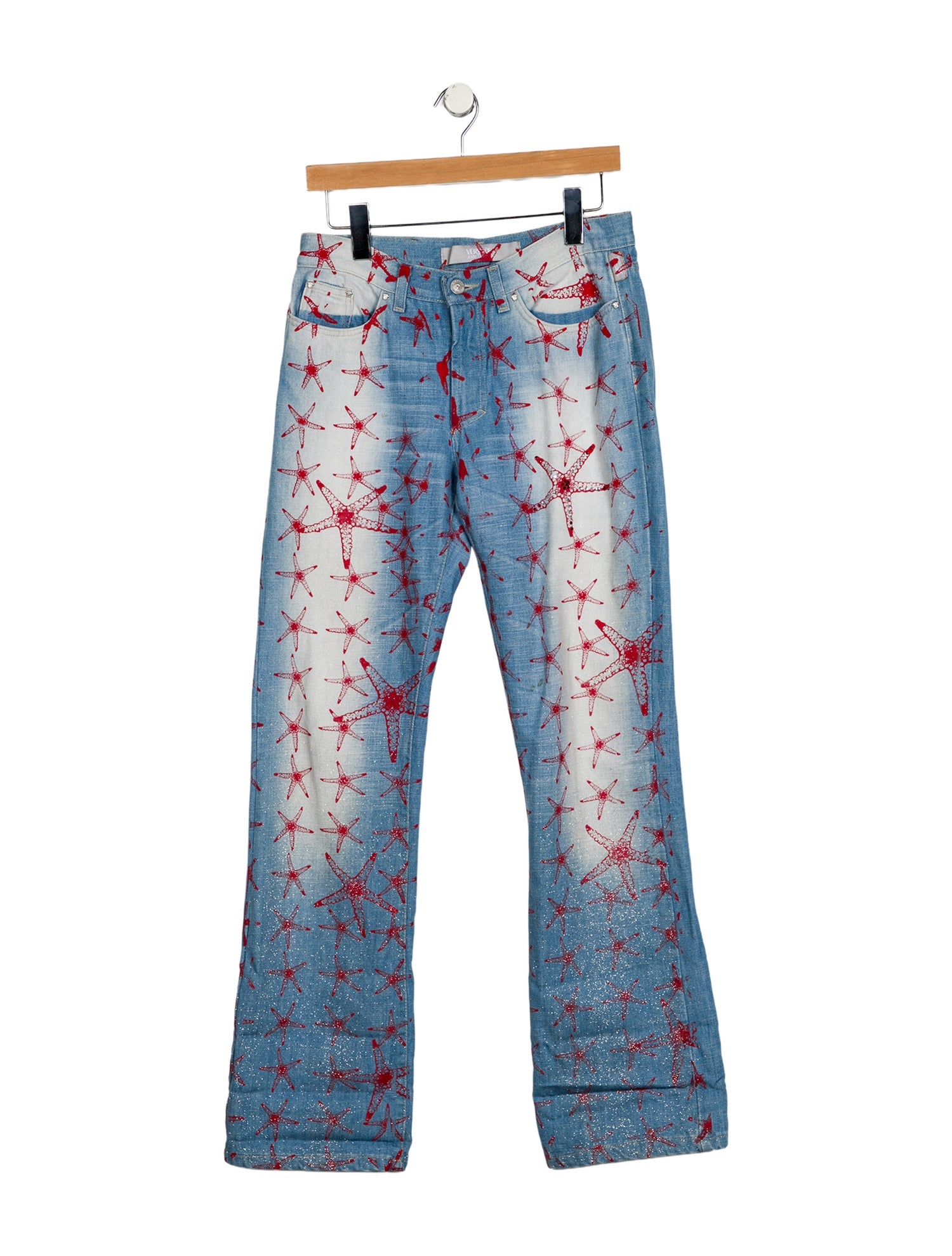 Versace Jeans High-Rise Wide Leg Jeans