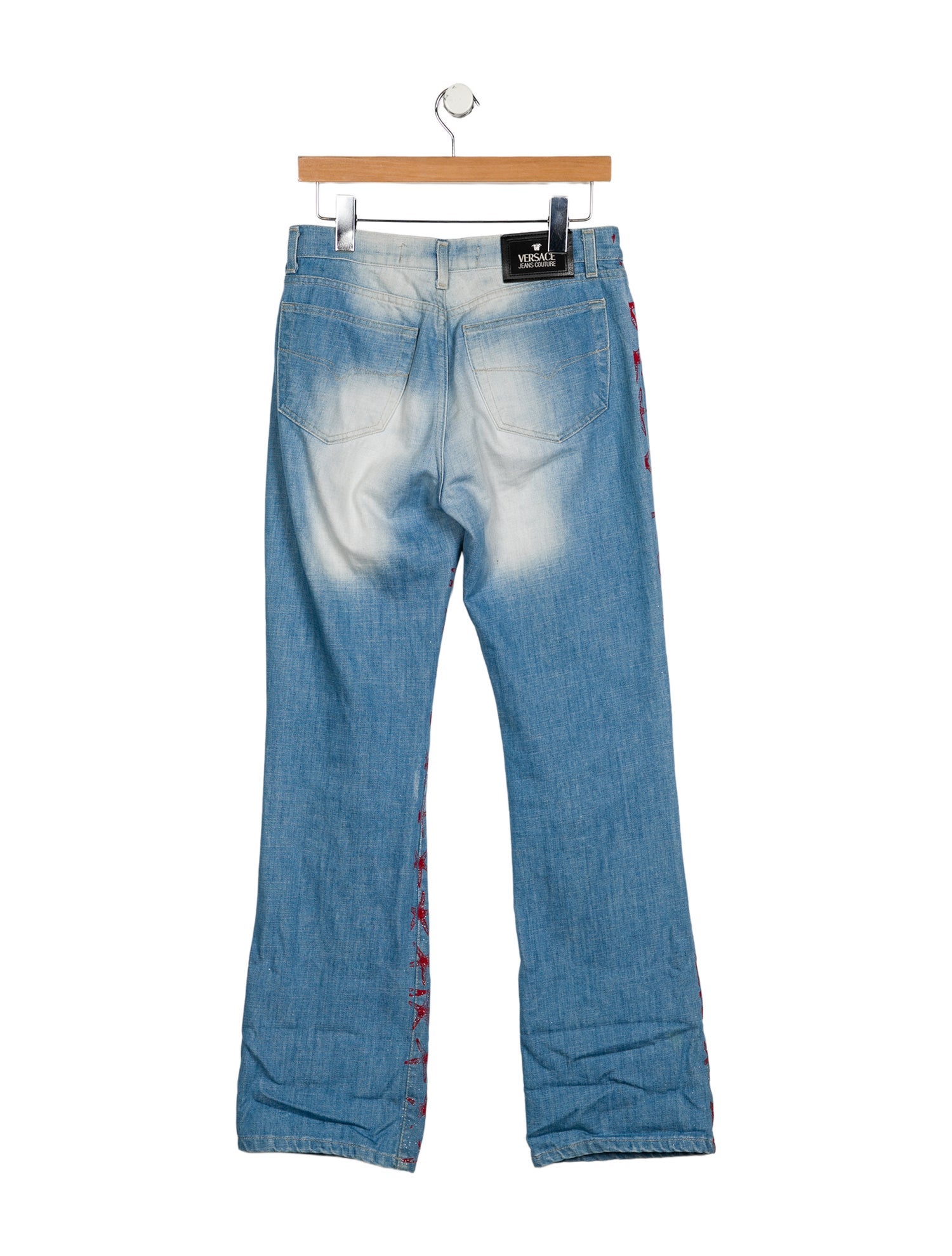 Versace Jeans High-Rise Wide Leg Jeans