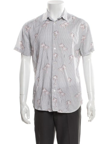 Pre-owned Versace Jeans Medusa Insignia Short Sleeve Shirt In Multi