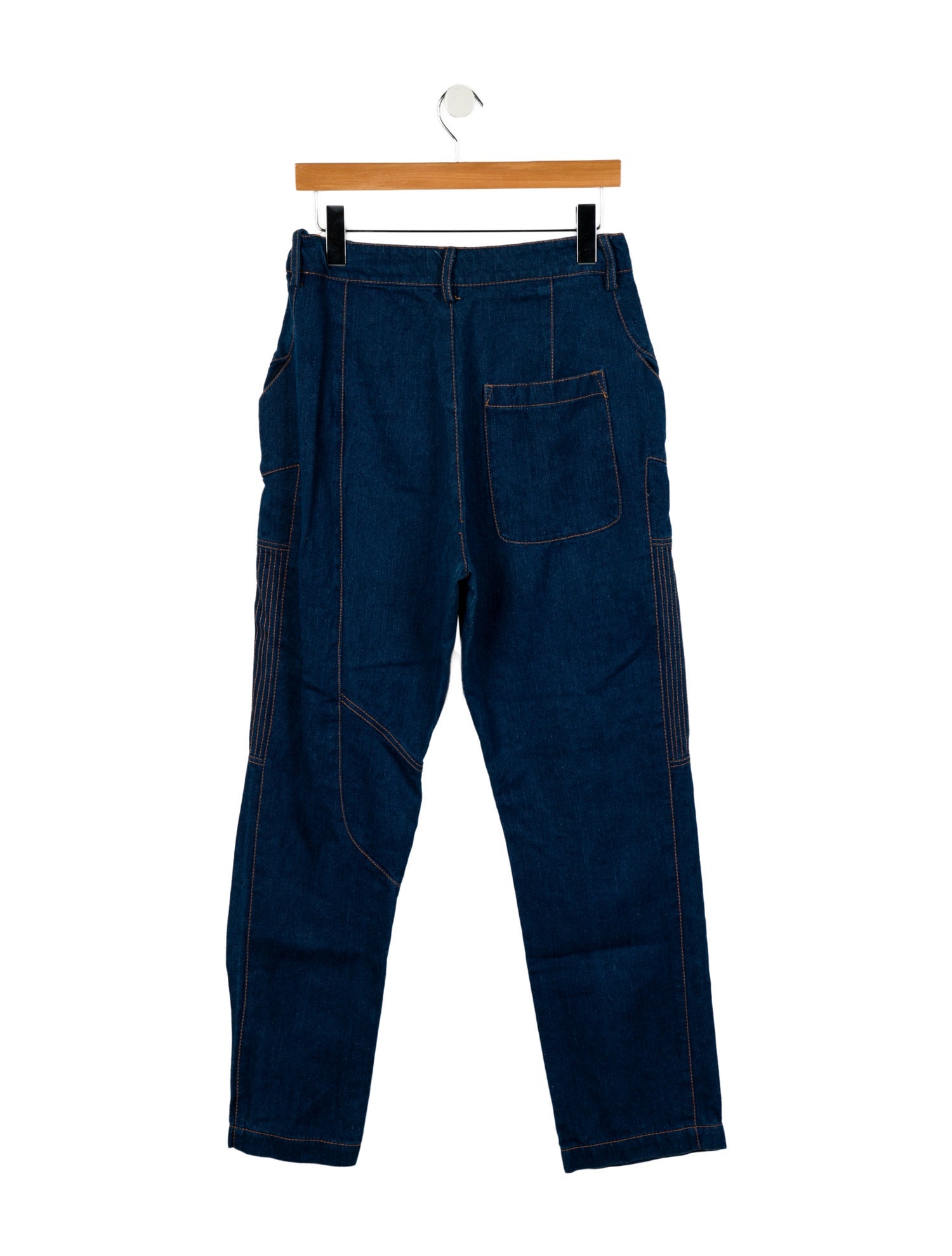 Vejas High-Rise Straight Leg Jeans