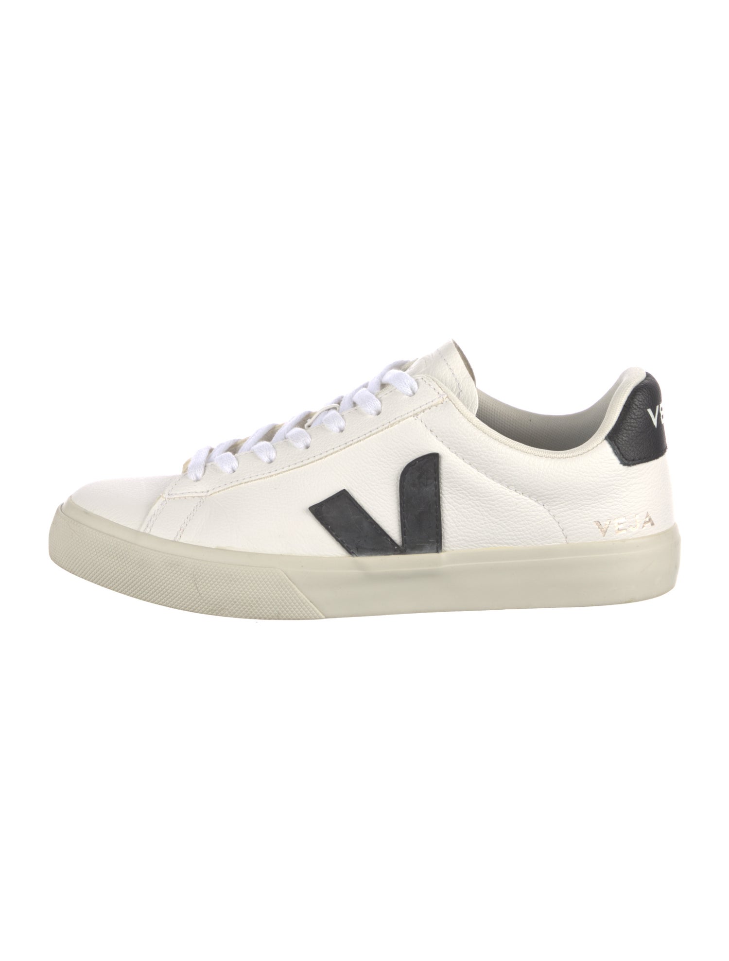 Vejas Leather Graphic Print Sneakers