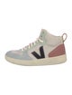 Vejas Suede Colorblock Pattern Sneakers