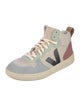 Vejas Suede Colorblock Pattern Sneakers