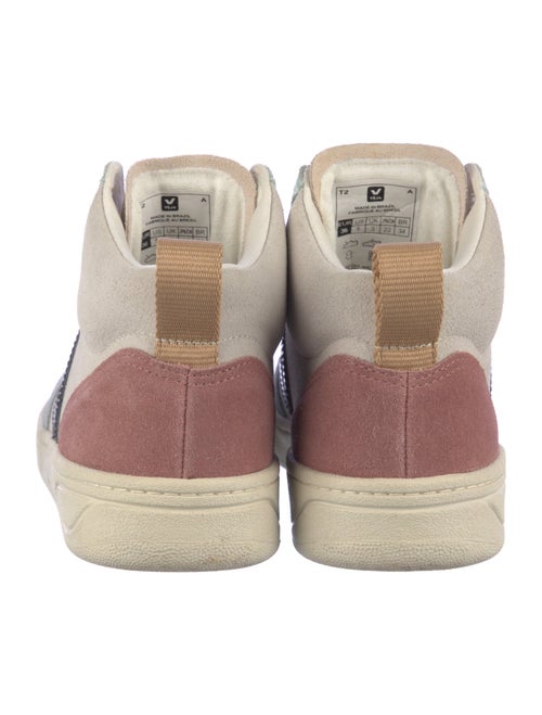 Vejas Suede Colorblock Pattern Sneakers