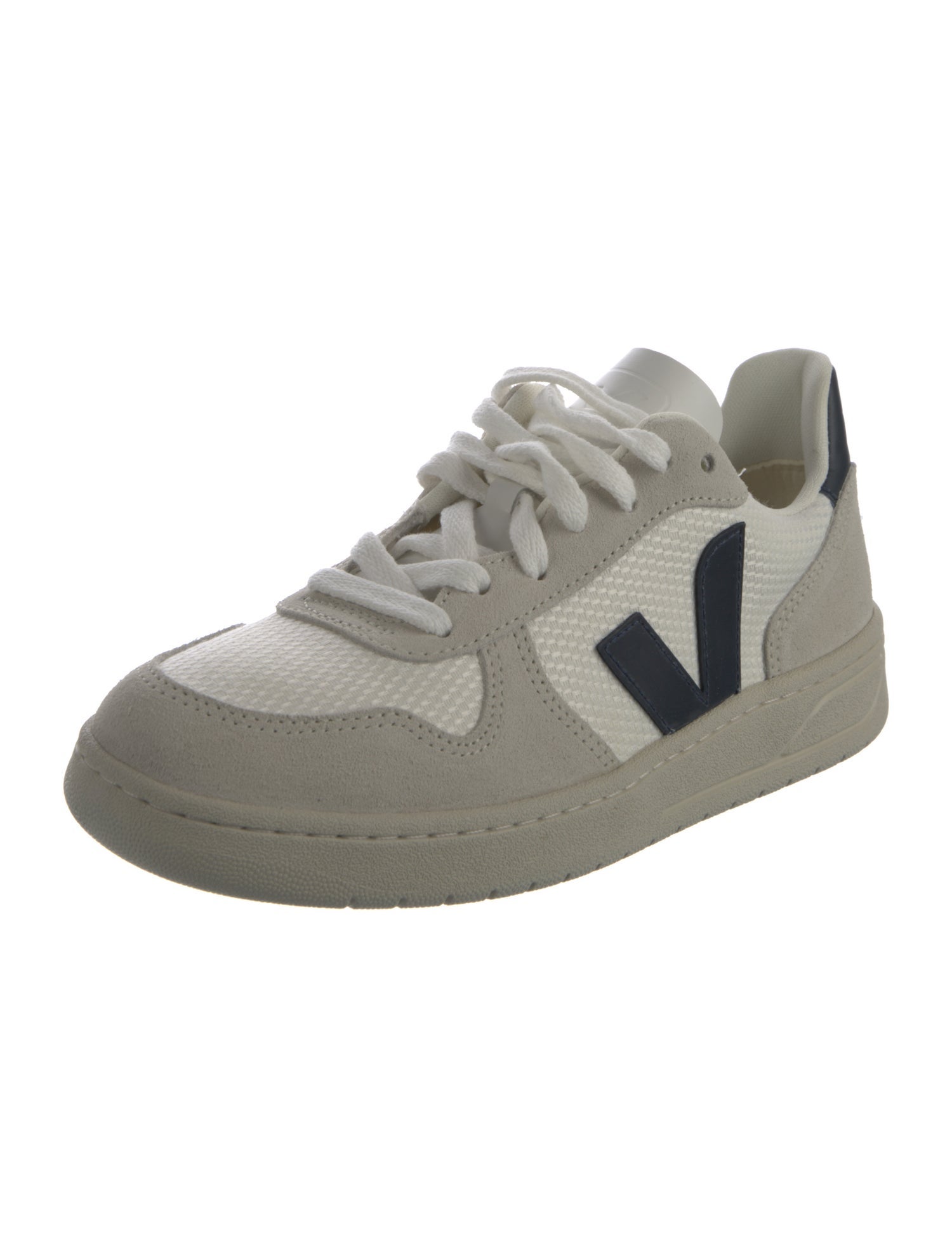 Vejas Suede Colorblock Pattern Sneakers