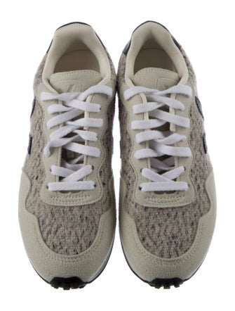 Vejas Suede Animal Print Athletic Sneakers
