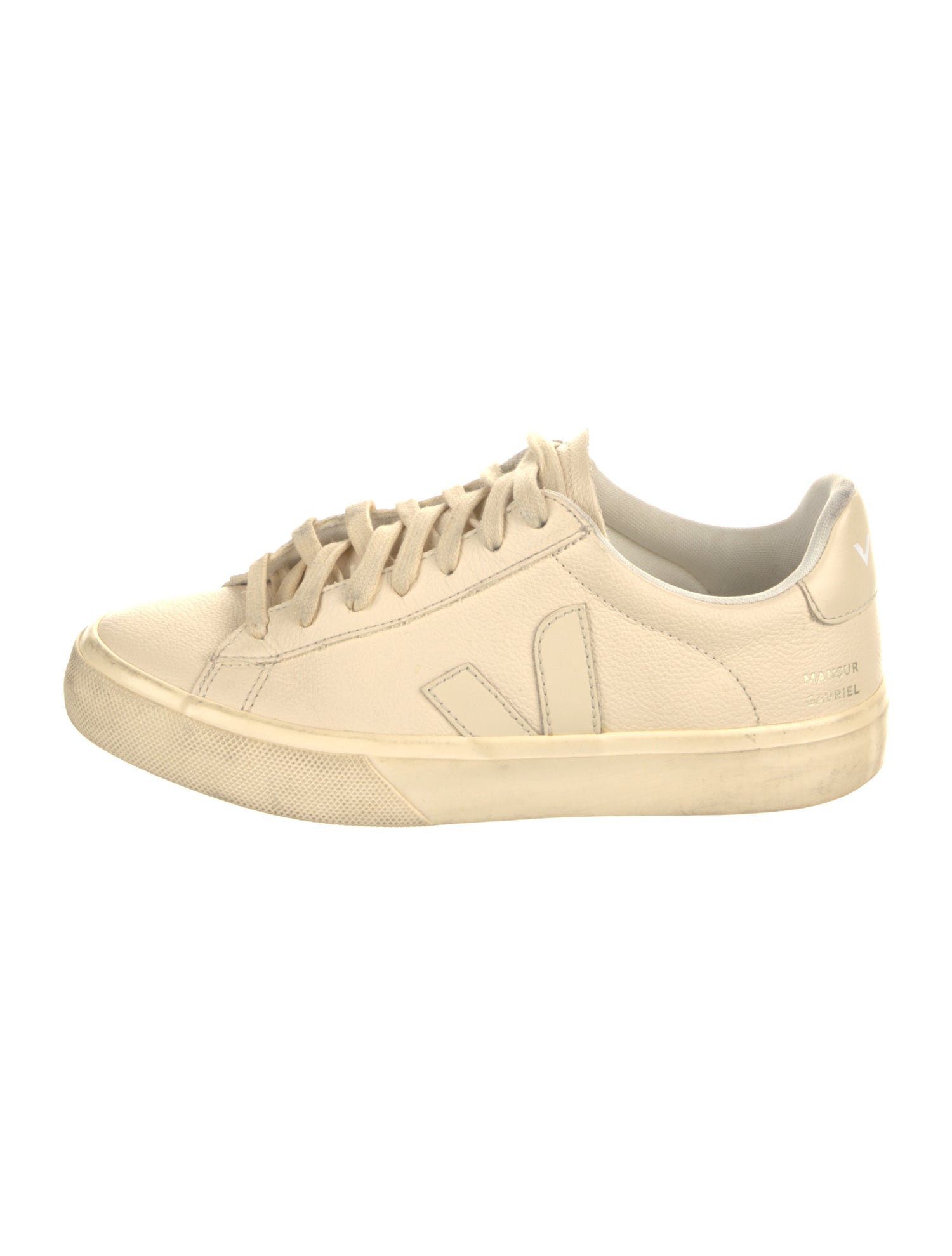 Veja x Mansur Gavriel Leather Sneakers