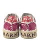 Veja x Marni Leather Colorblock Pattern Sneakers