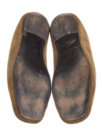 Yvonne Koné Suede Ballet Flats