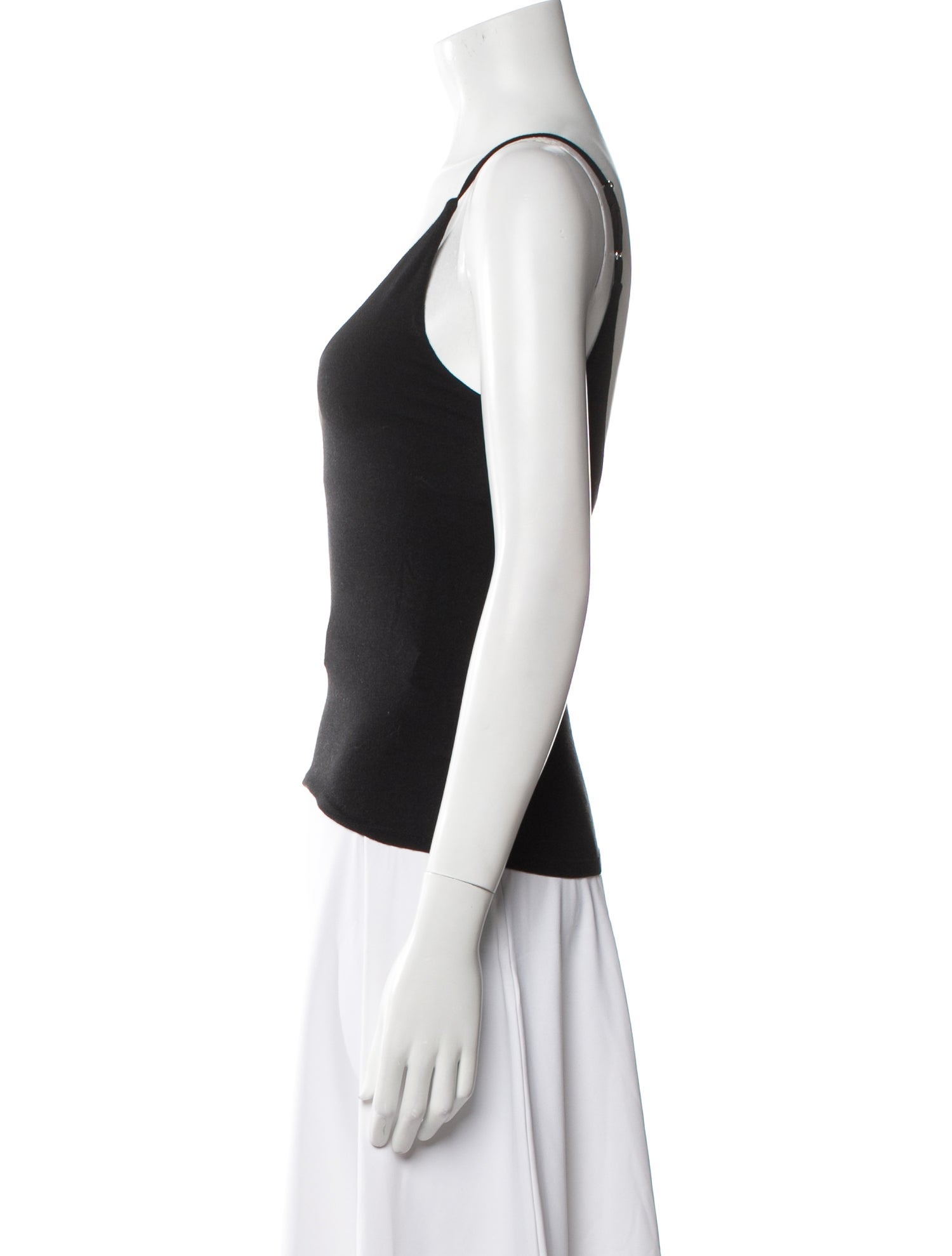 Vincent James Scoop Neck Sleeveless Top