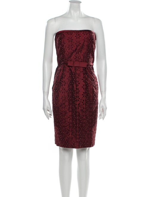 Vera Wang Lavender Label Silk Mini Dress