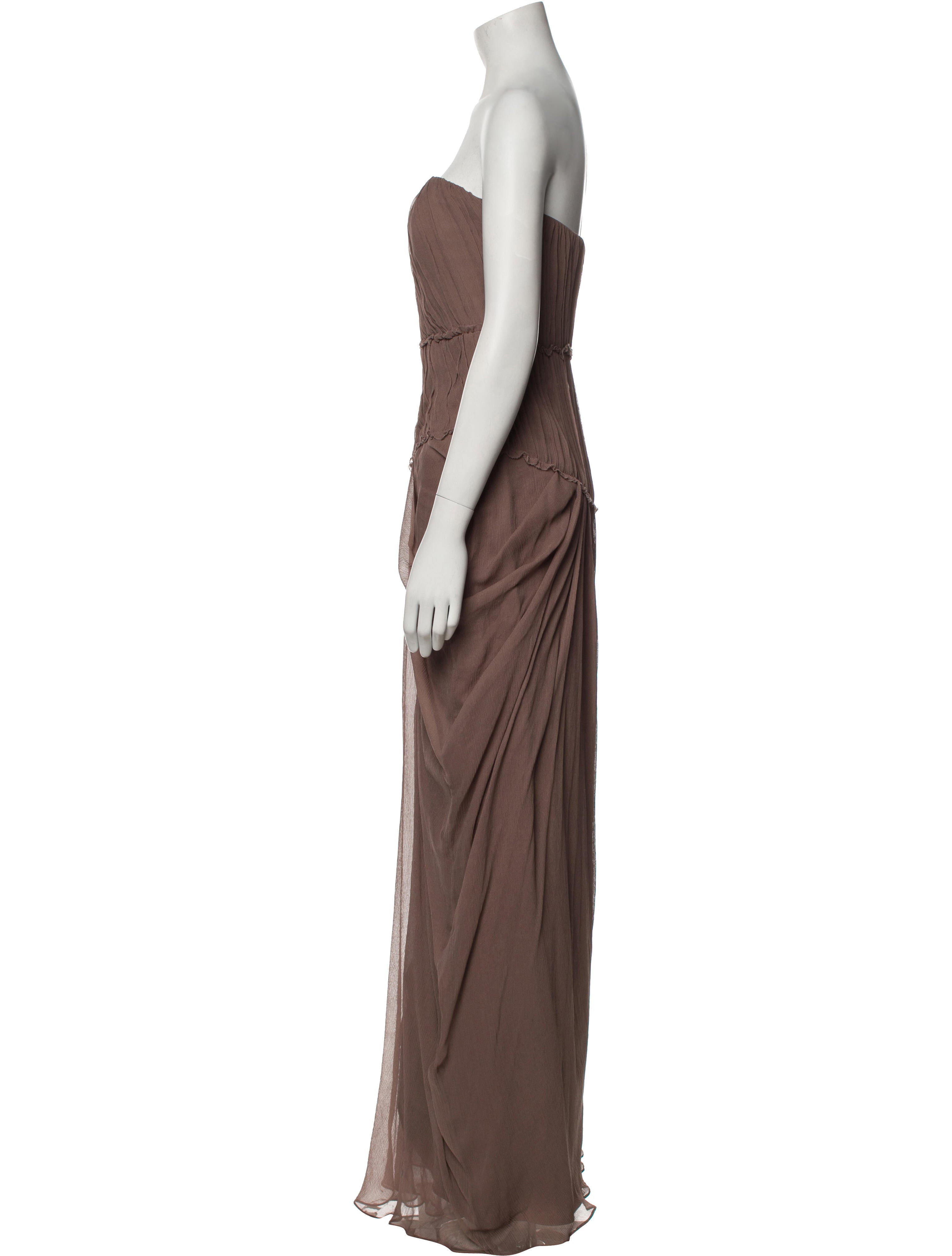 Vera Wang Lavender Label Silk Long 
