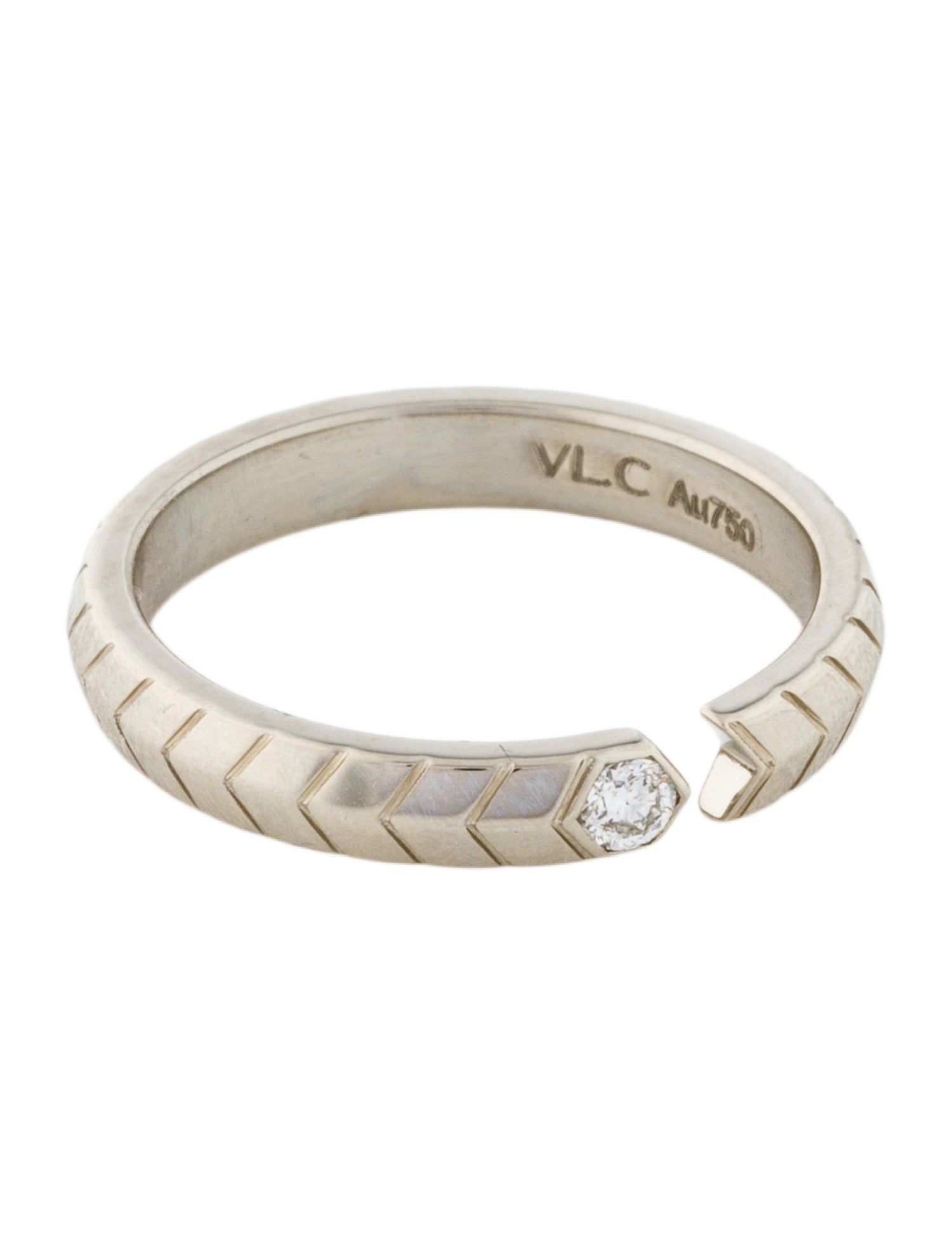 VL. Cepher 18K Diamond Vuoto Band
