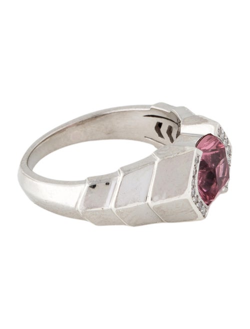 VL. Cepher Tourmaline & Diamond Arris Cocktail Ring