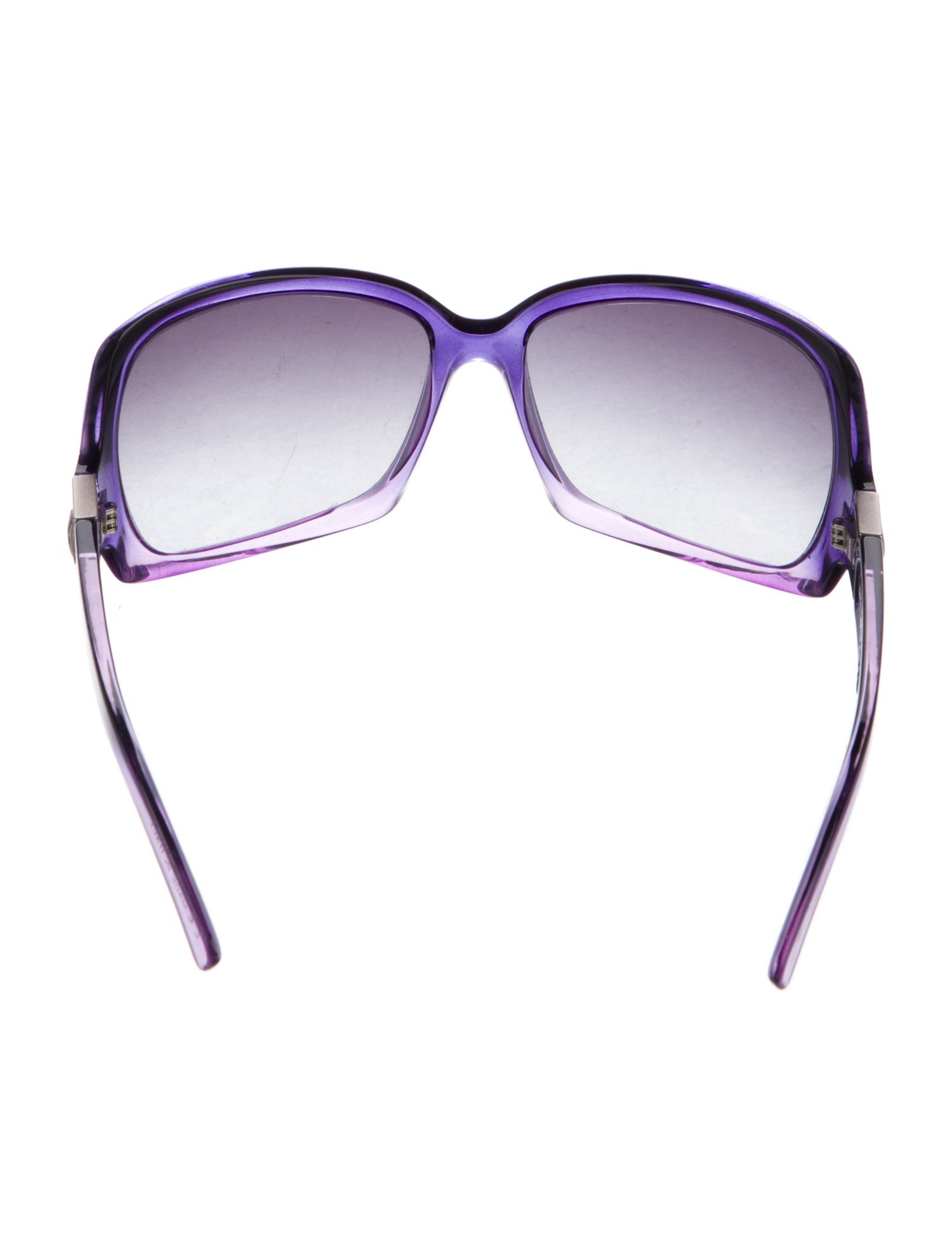 Velveteen Oversize Gradient Sunglasses