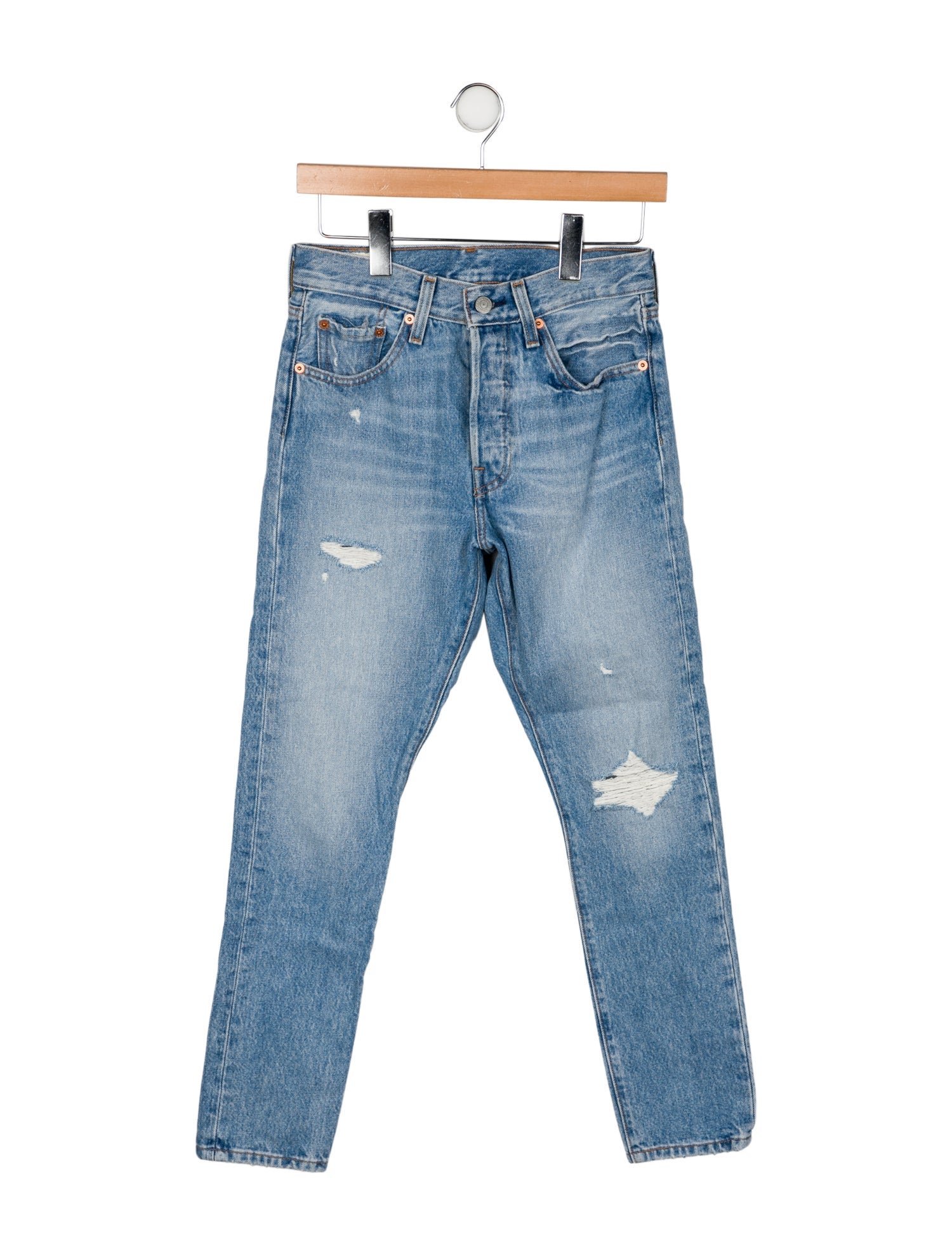 Vintage Levi's Mid-Rise Skinny Leg Jeans