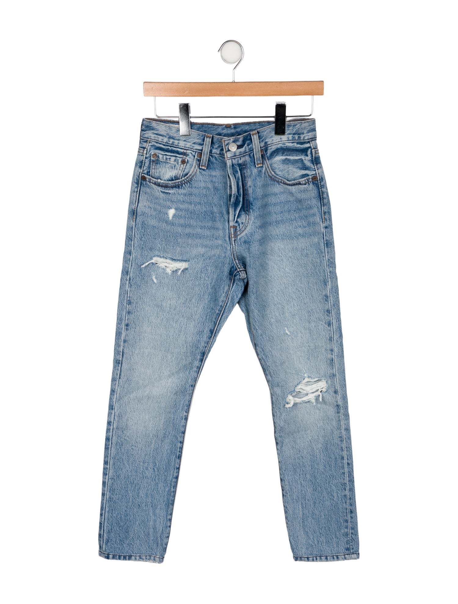 Vintage Levi's Mid-Rise Straight Leg Jeans