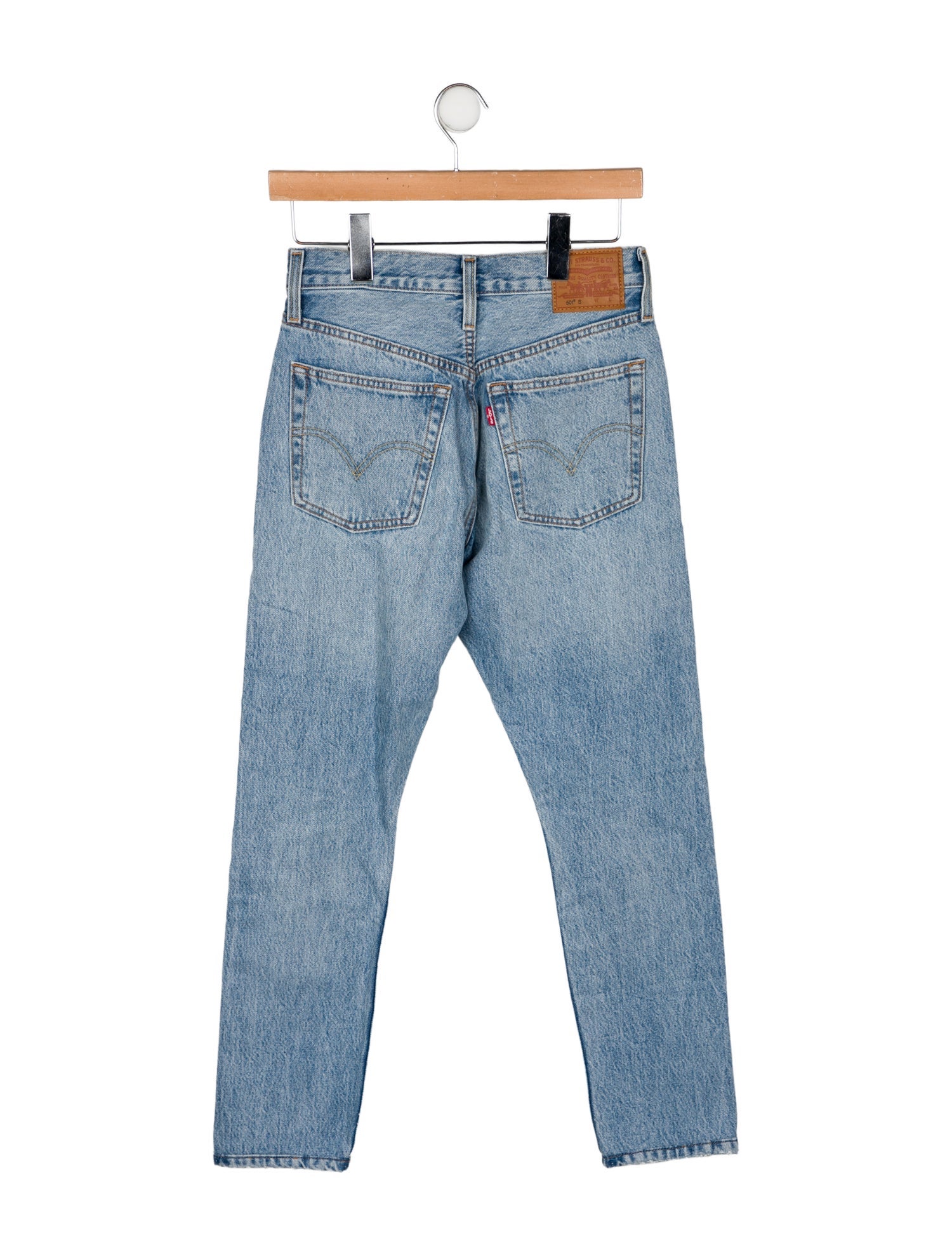 Vintage Levi's Mid-Rise Straight Leg Jeans