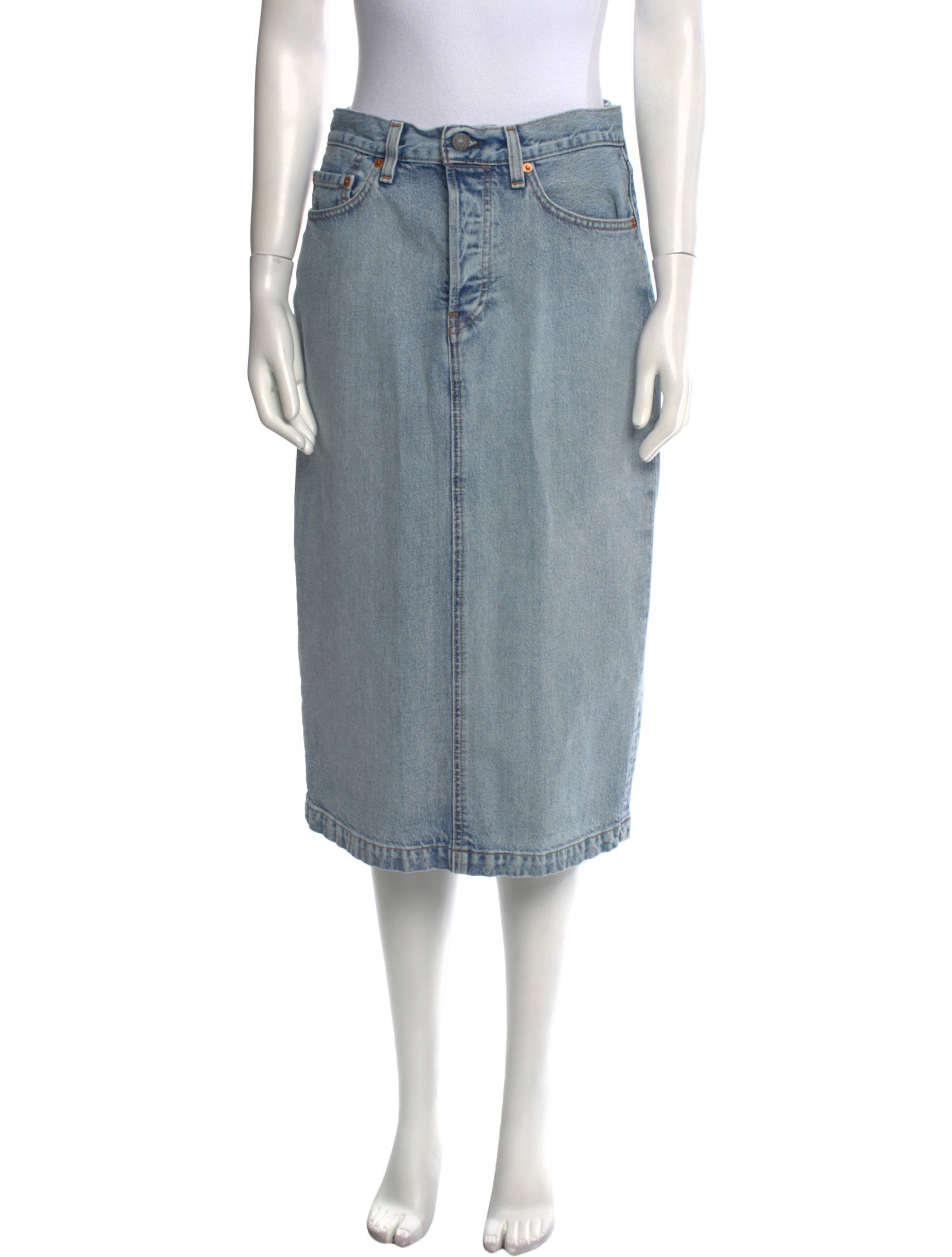 Vintage Levi's Knee-Length Skirt
