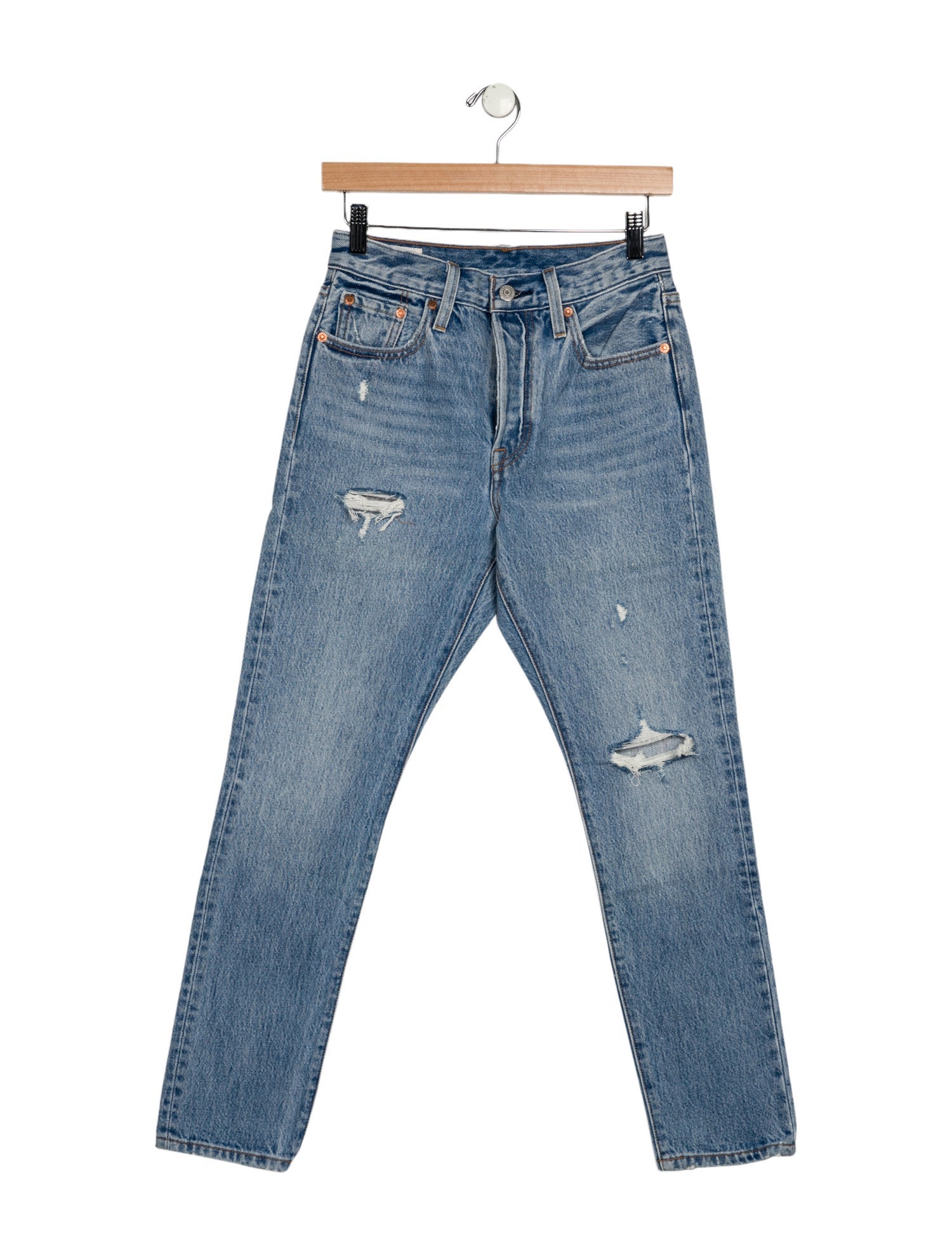 Vintage Levi's Mid-Rise Straight Leg Jeans